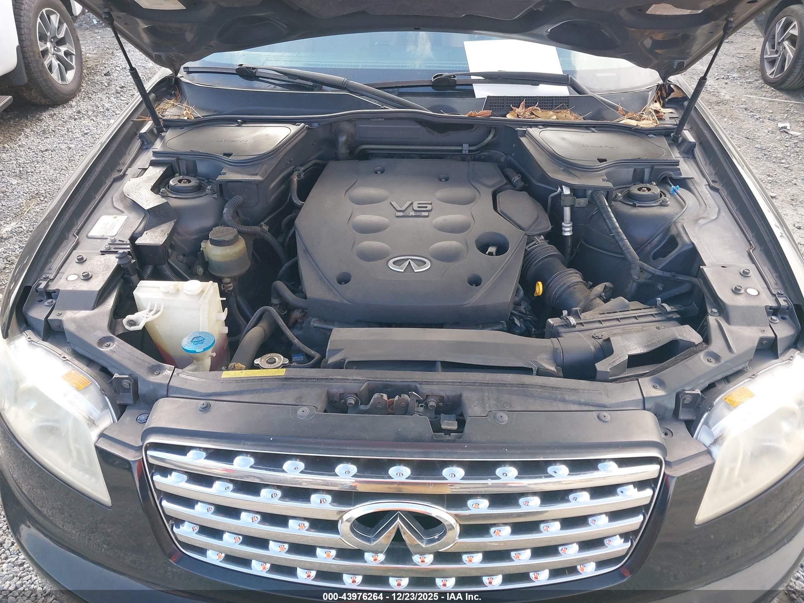 2004 Infiniti Fx35   Black vin: JNRAS08U54X100694