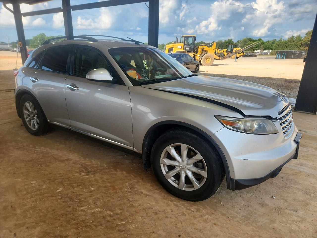 2006 Infiniti Fx35 Base Silver vin: JNRAS08U56X105042