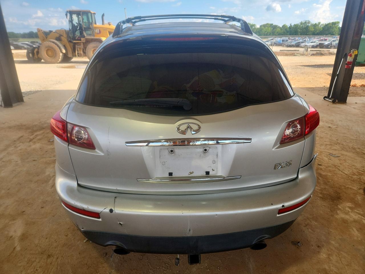 2006 Infiniti Fx35 Base Silver vin: JNRAS08U56X105042