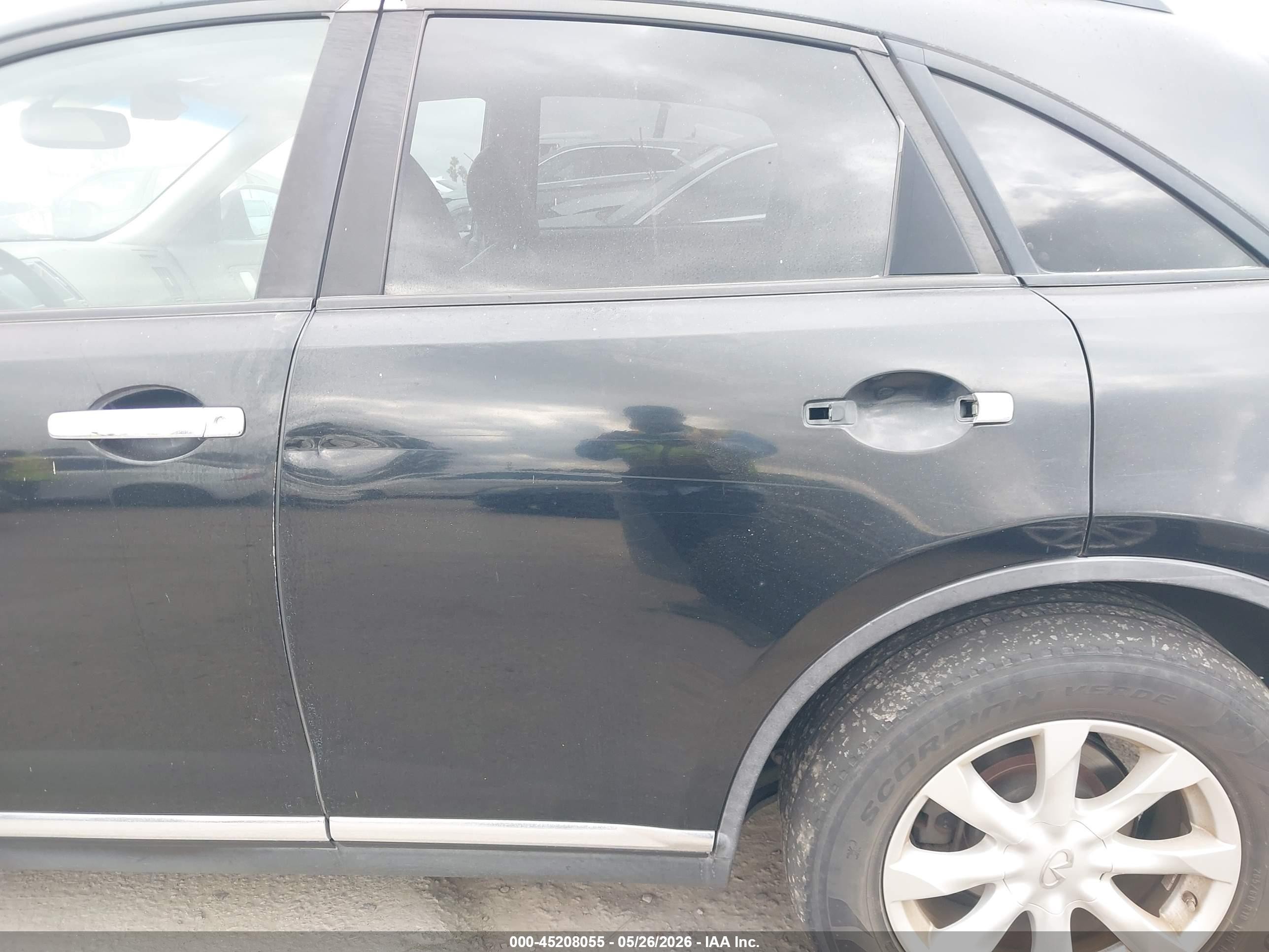 2006 Infiniti Fx35   Black vin: JNRAS08U56X106109