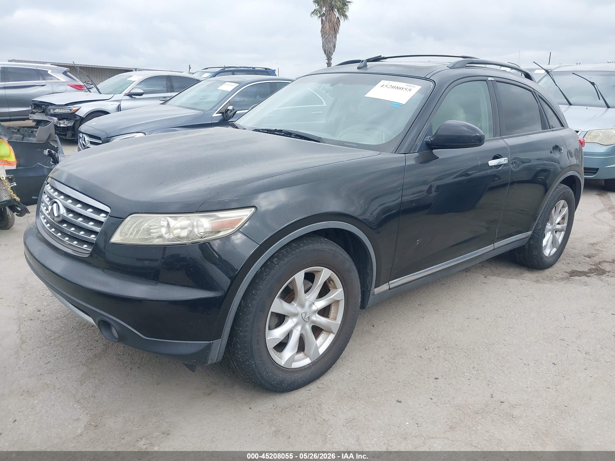 2006 Infiniti Fx35   Black vin: JNRAS08U56X106109