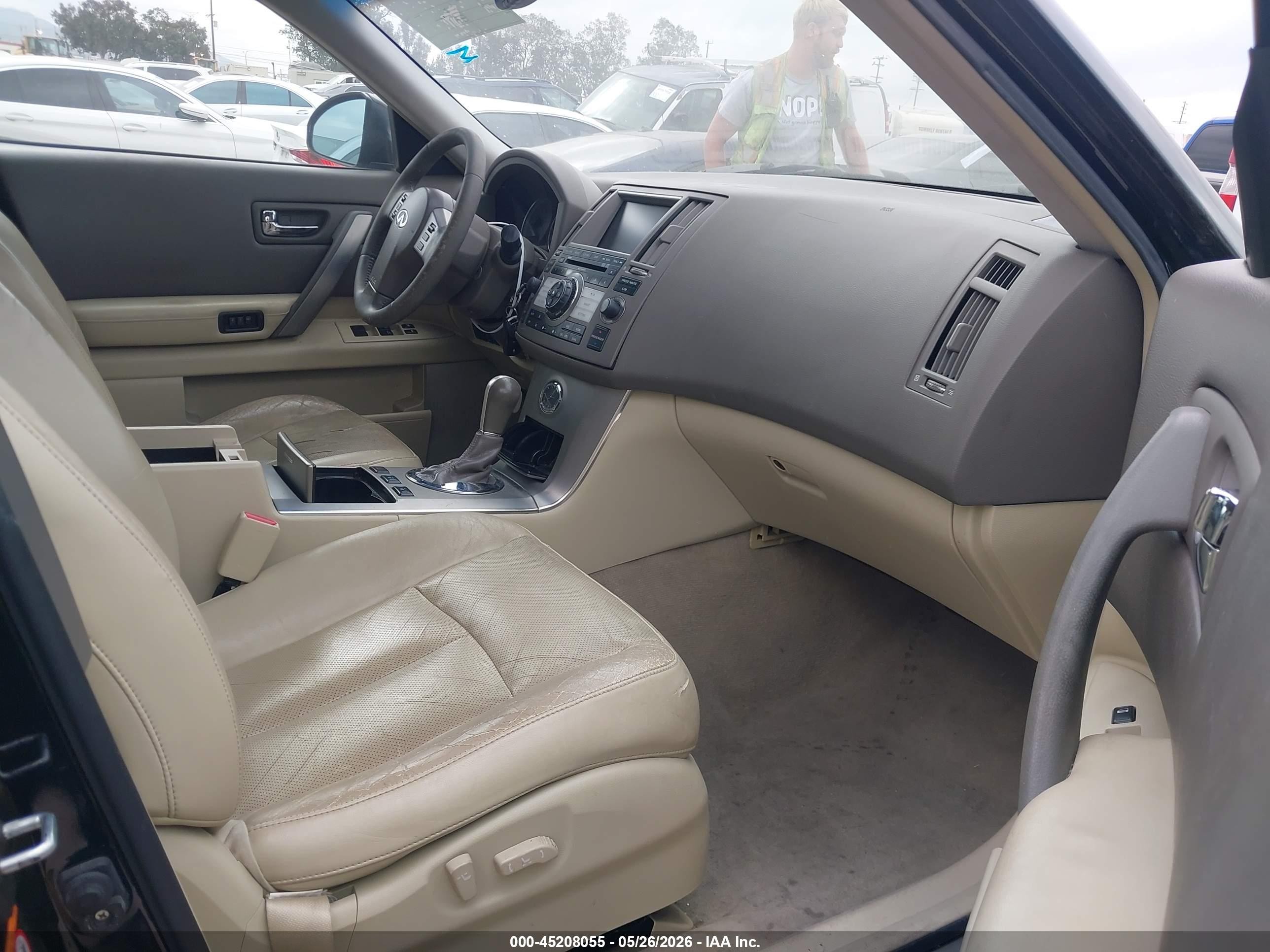 2006 Infiniti Fx35   Black vin: JNRAS08U56X106109
