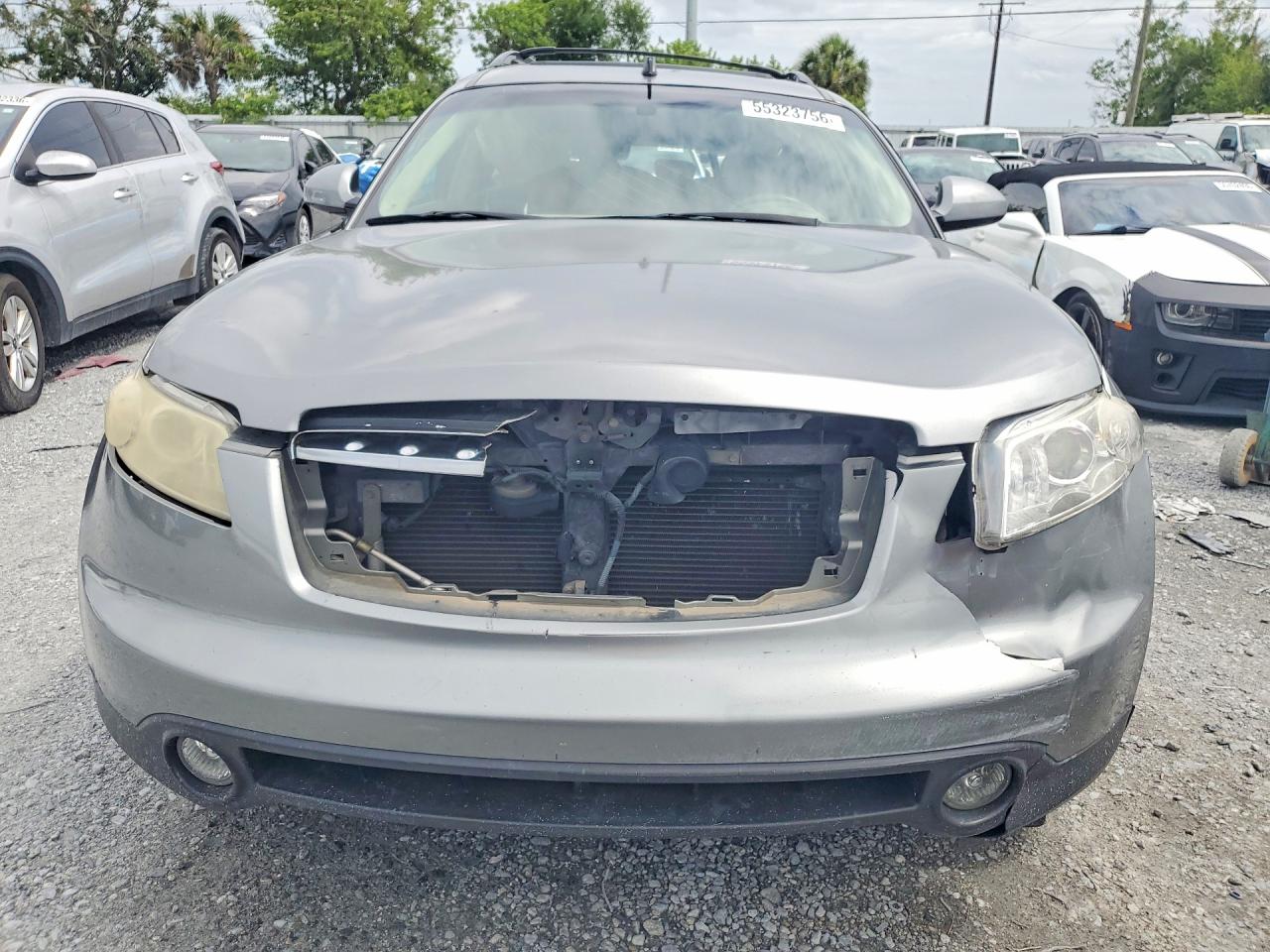 2004 Infiniti Fx35 Base Gray vin: JNRAS08U64X101112