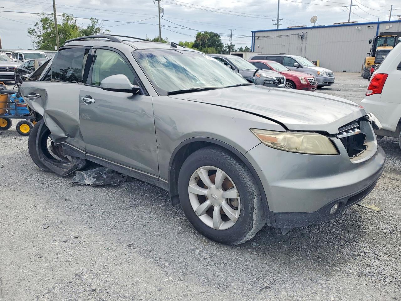 2004 Infiniti Fx35 Base Gray vin: JNRAS08U64X101112
