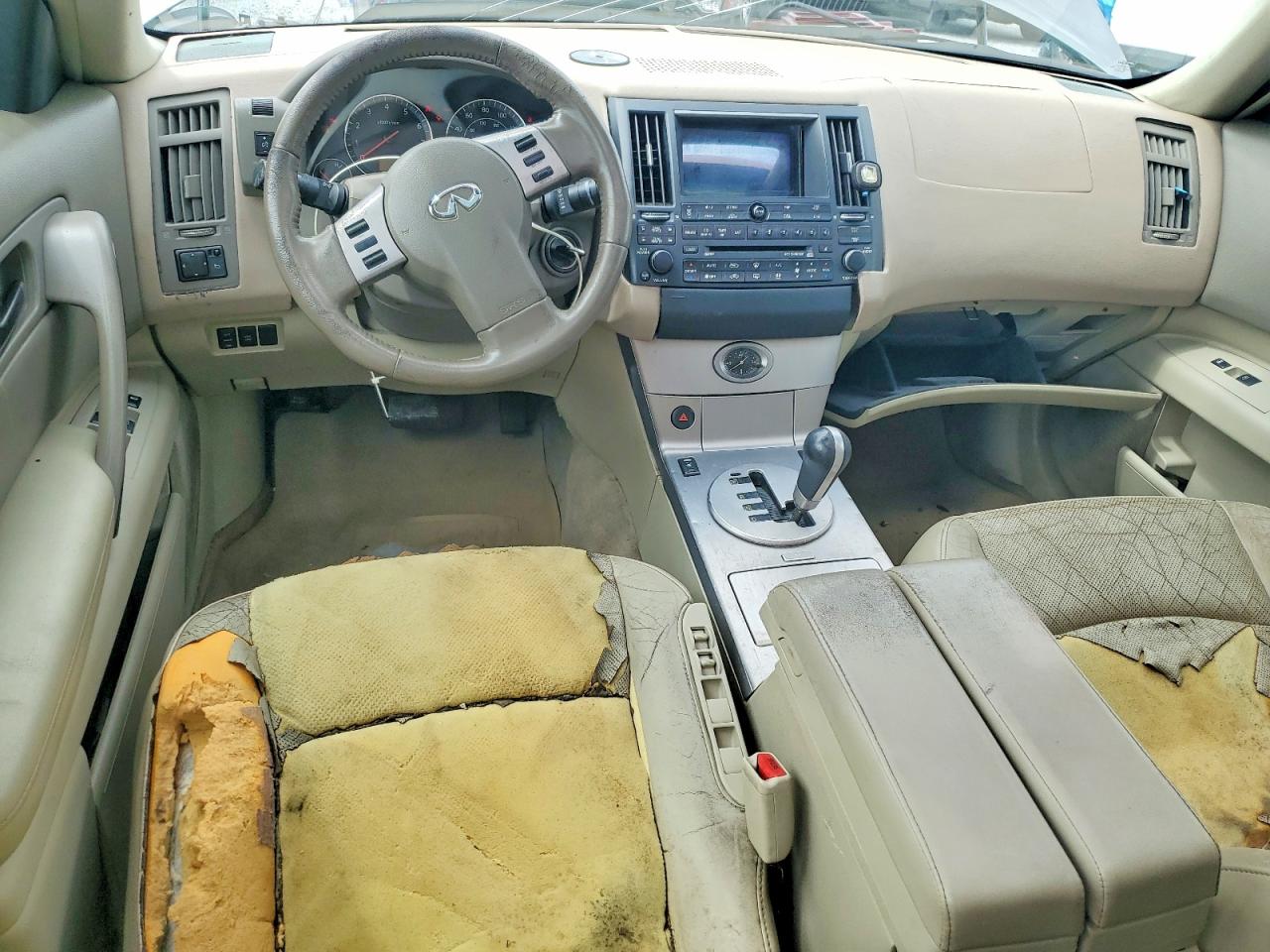 2004 Infiniti Fx35 Base Gray vin: JNRAS08U64X101112