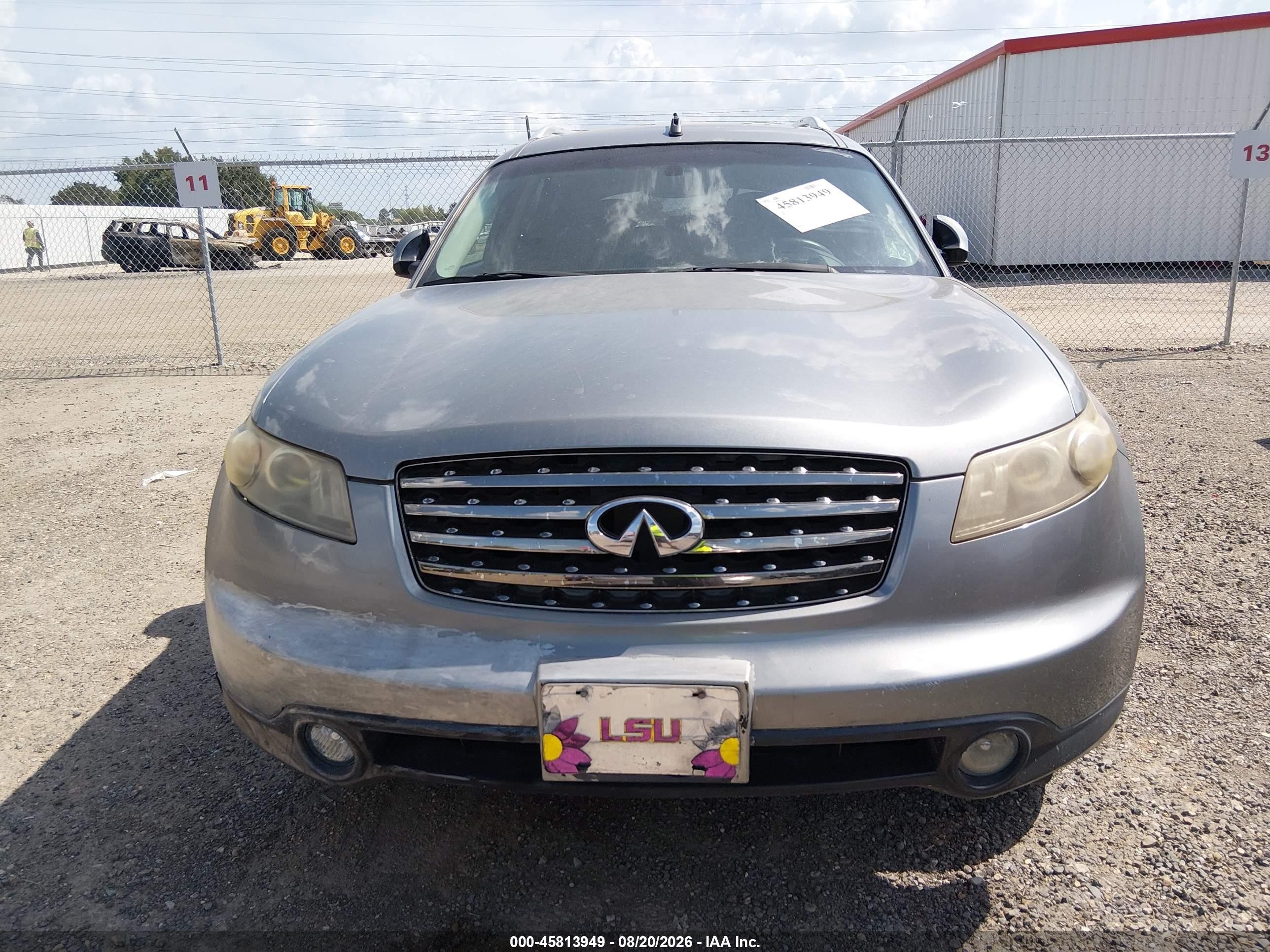 2005 Infiniti Fx35   Gray vin: JNRAS08U65X104707