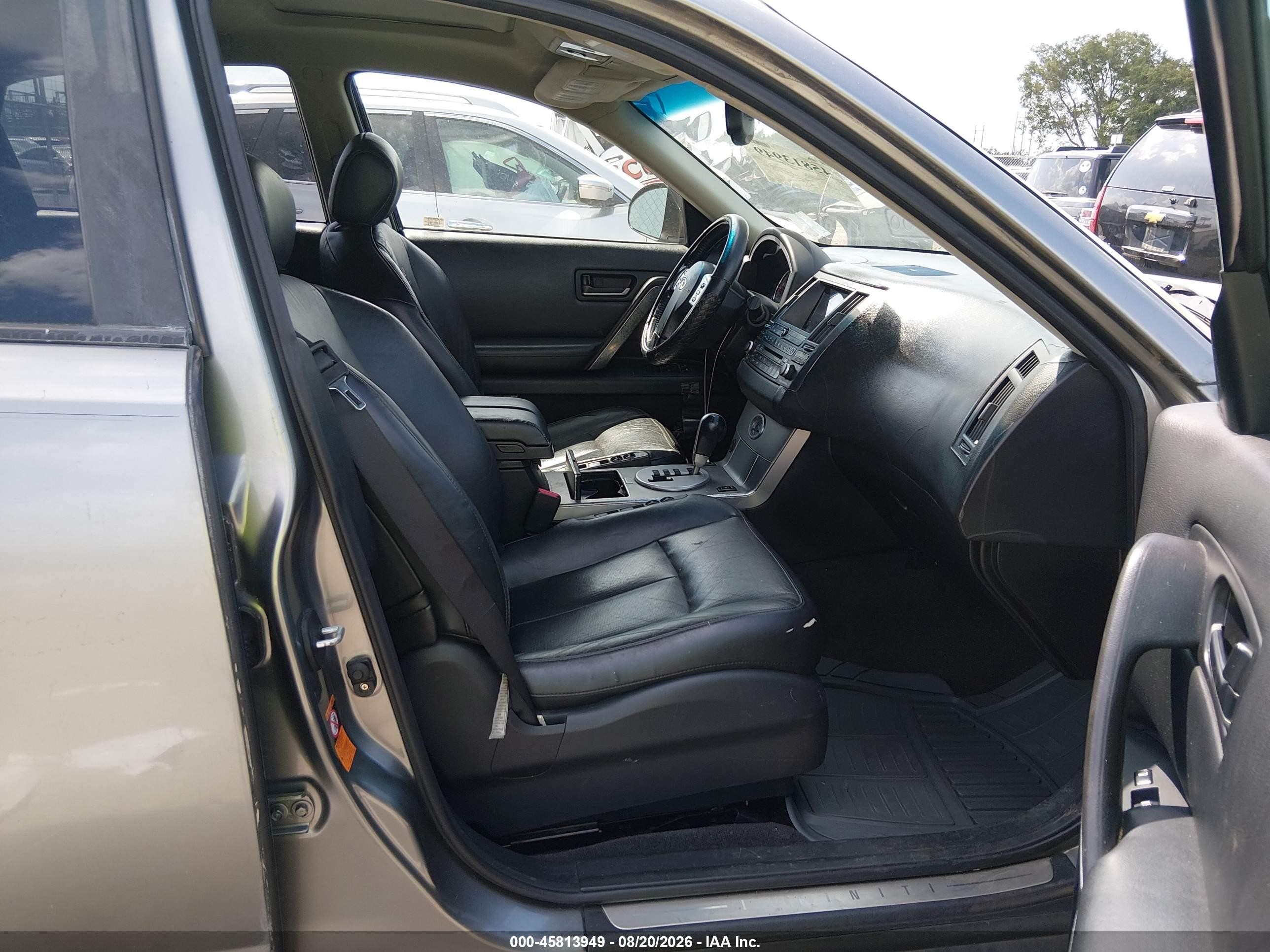 2005 Infiniti Fx35   Gray vin: JNRAS08U65X104707