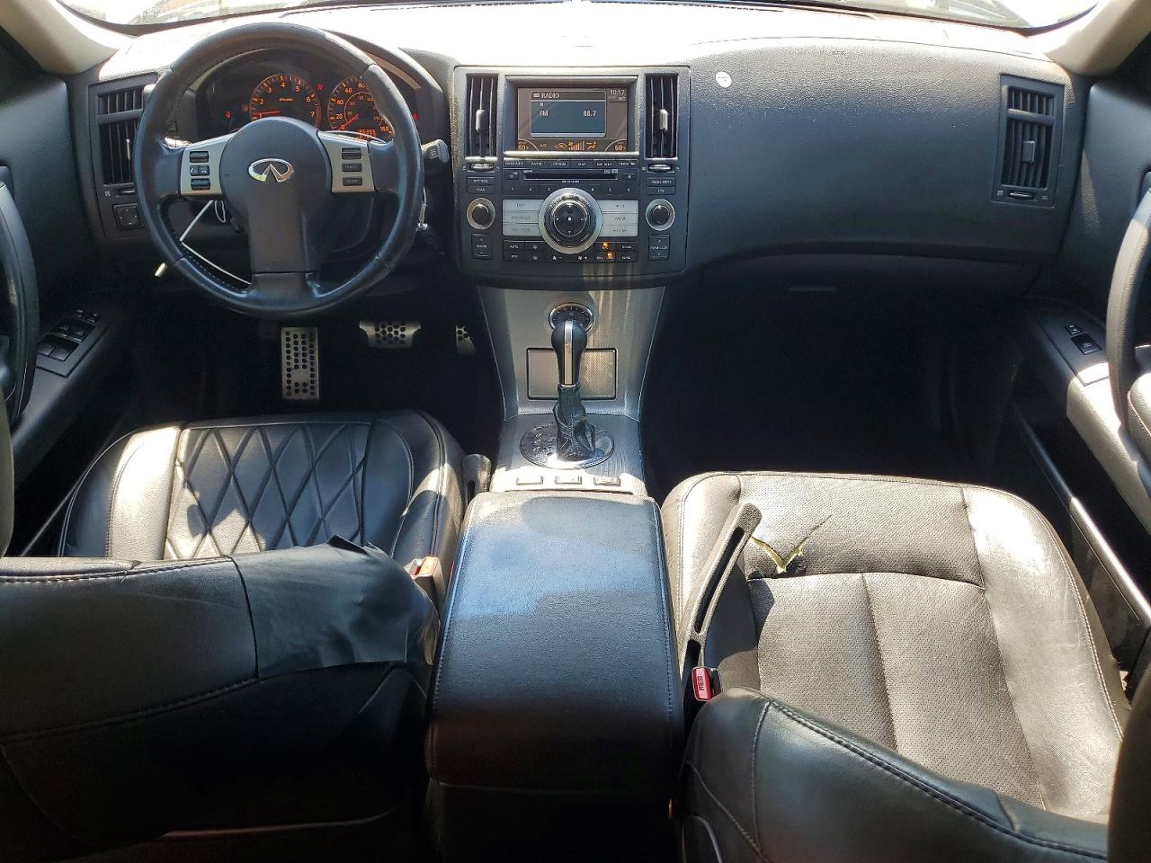 2007 Infiniti Fx35 Base Silver vin: JNRAS08U67X101874