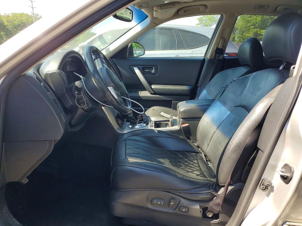 2007 Infiniti Fx35 Base Silver vin: JNRAS08U67X101874
