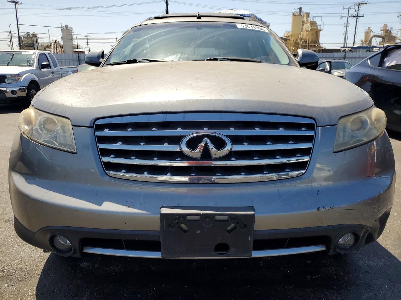 2007 Infiniti Fx35 Base Silver vin: JNRAS08U67X102443