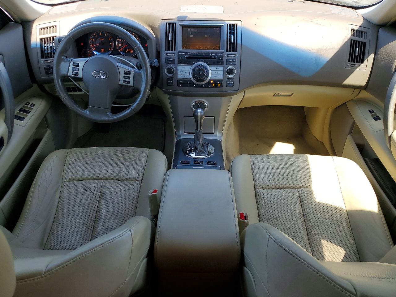 2007 Infiniti Fx35 Base Silver vin: JNRAS08U67X102443