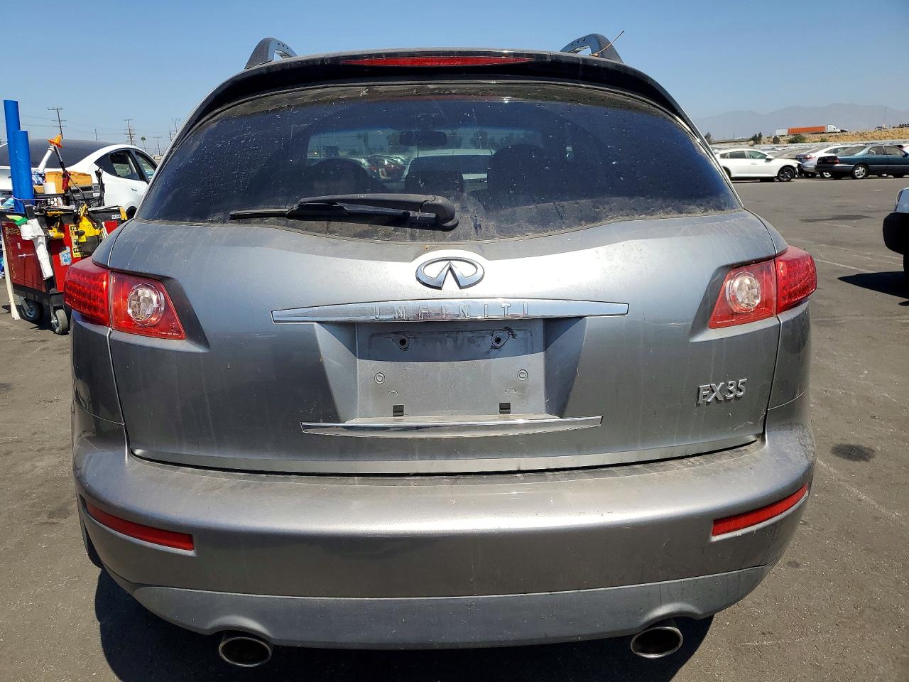 2007 Infiniti Fx35 Base Silver vin: JNRAS08U67X102443