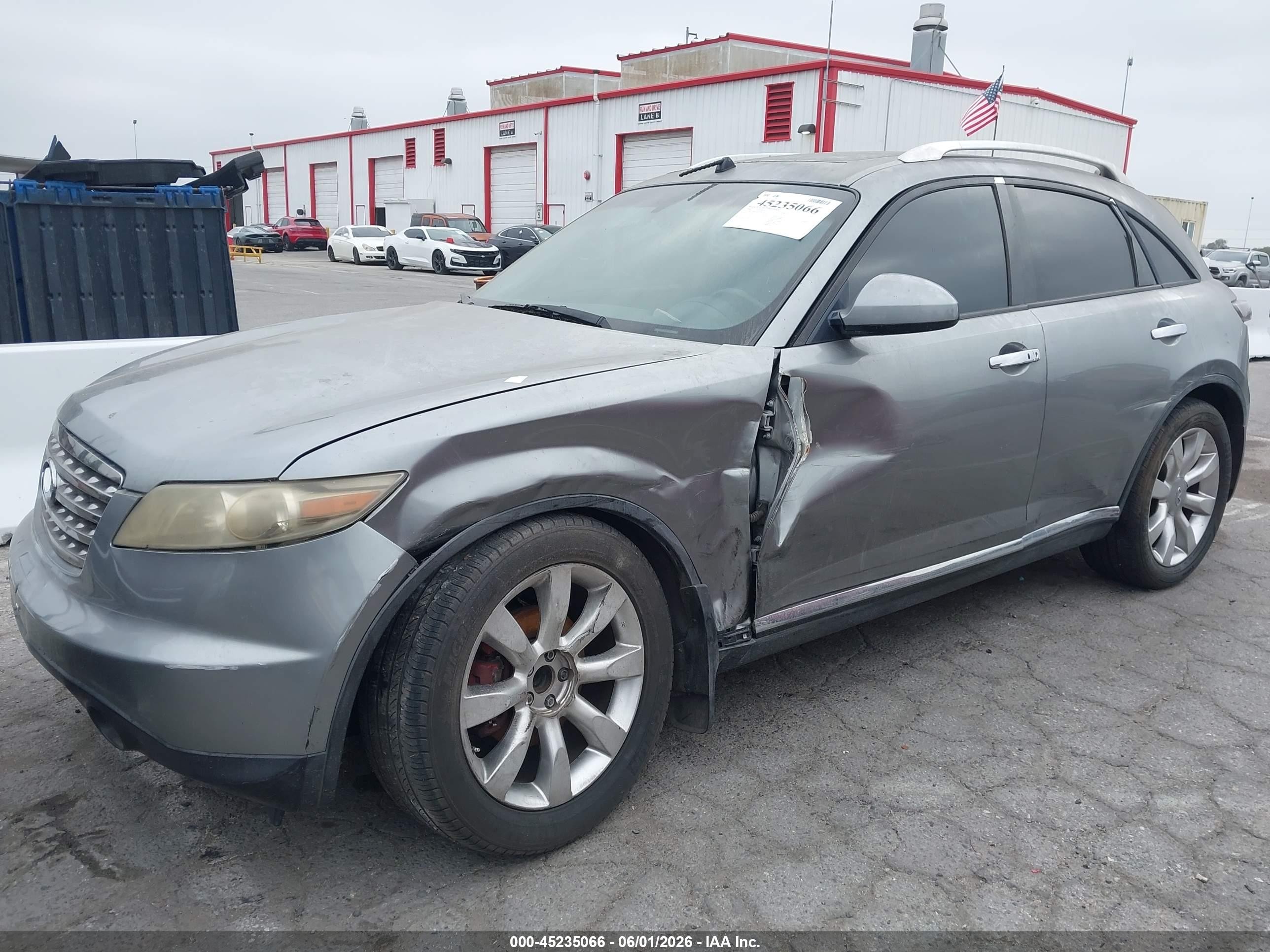 2008 Infiniti Fx35   Gray vin: JNRAS08U68X100774