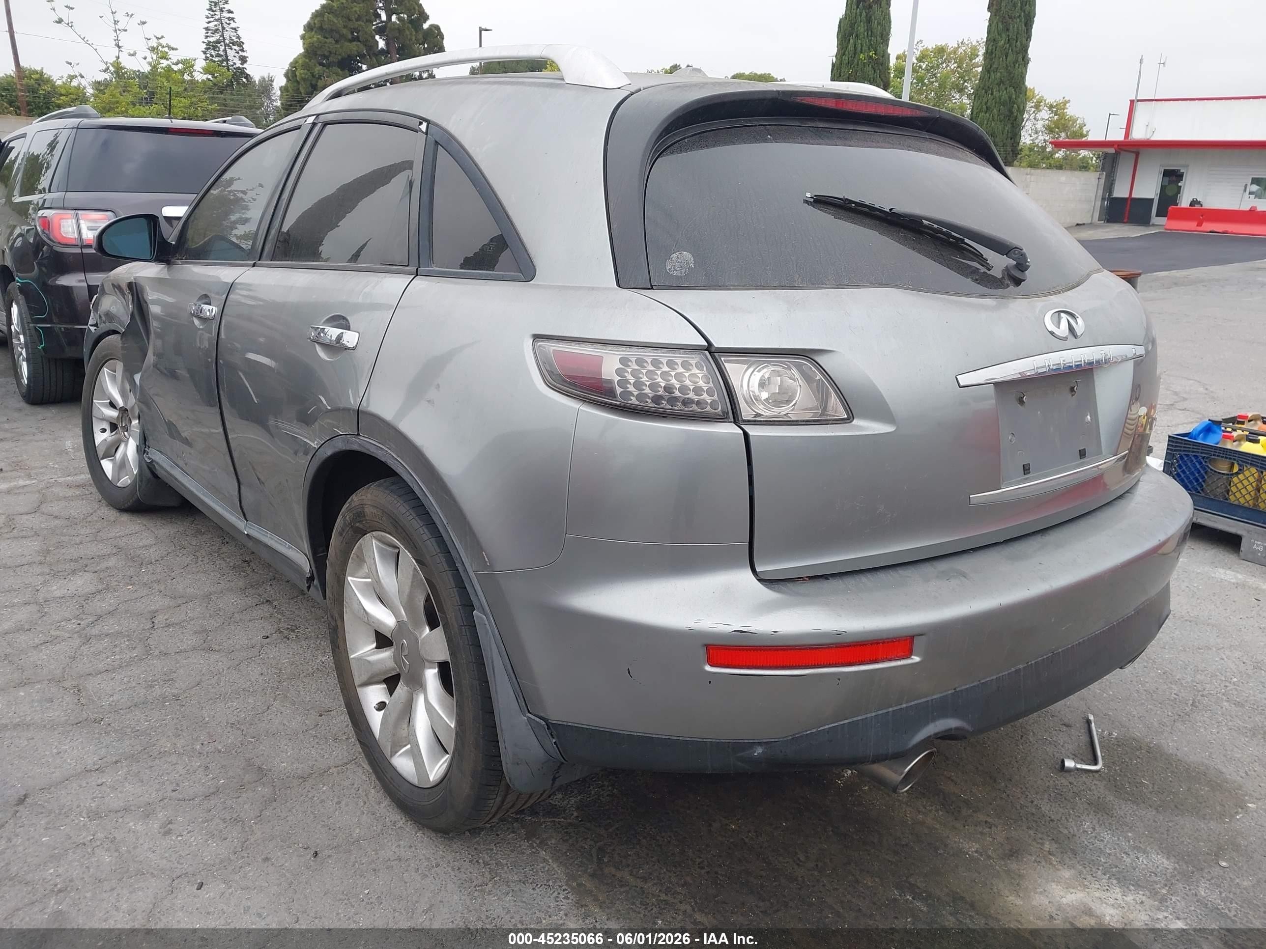 2008 Infiniti Fx35   Gray vin: JNRAS08U68X100774