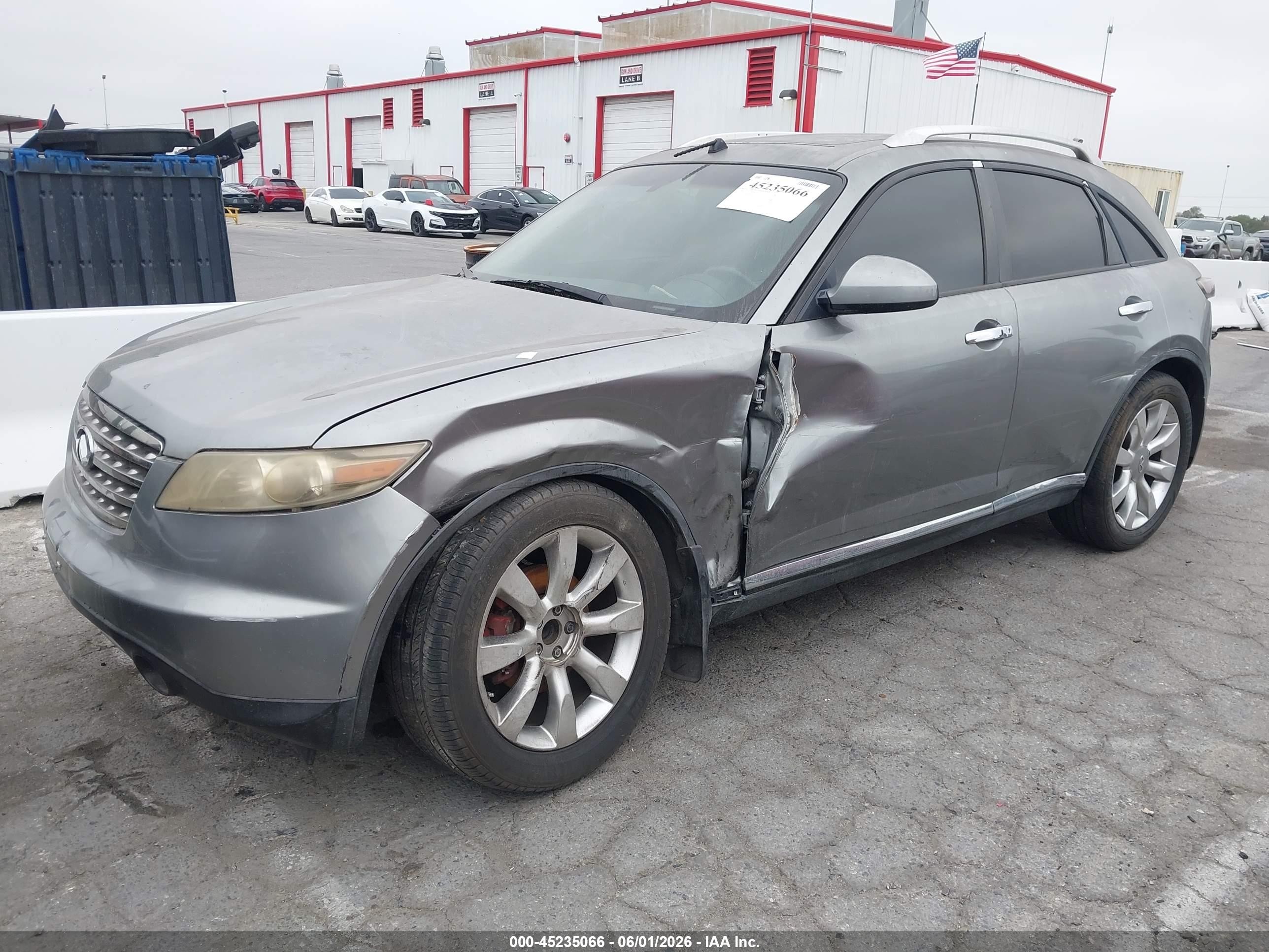 2008 Infiniti Fx35   Gray vin: JNRAS08U68X100774