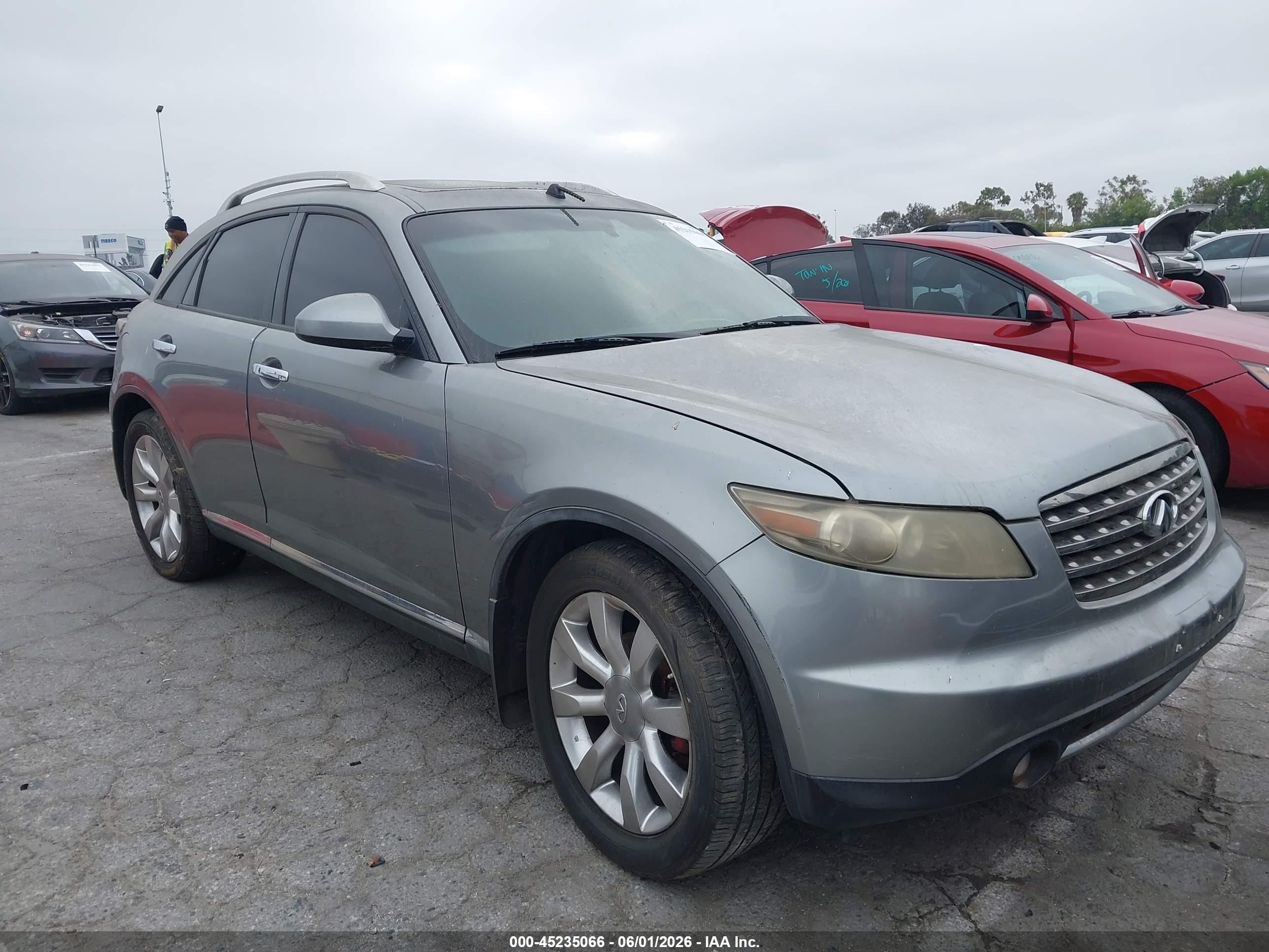 2008 Infiniti Fx35   Gray vin: JNRAS08U68X100774