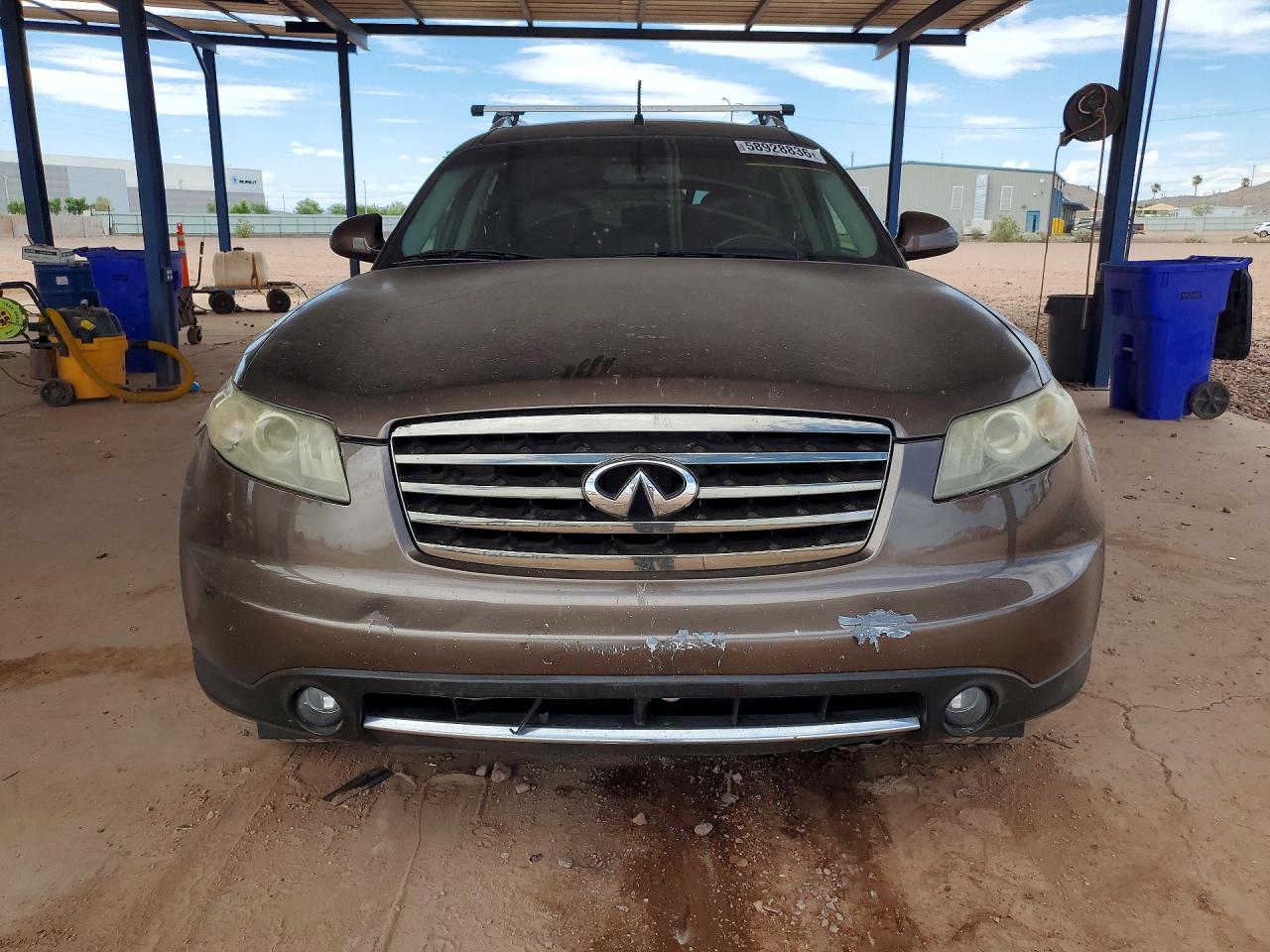 2008 Infiniti Fx35 Base Brown vin: JNRAS08U68X101911