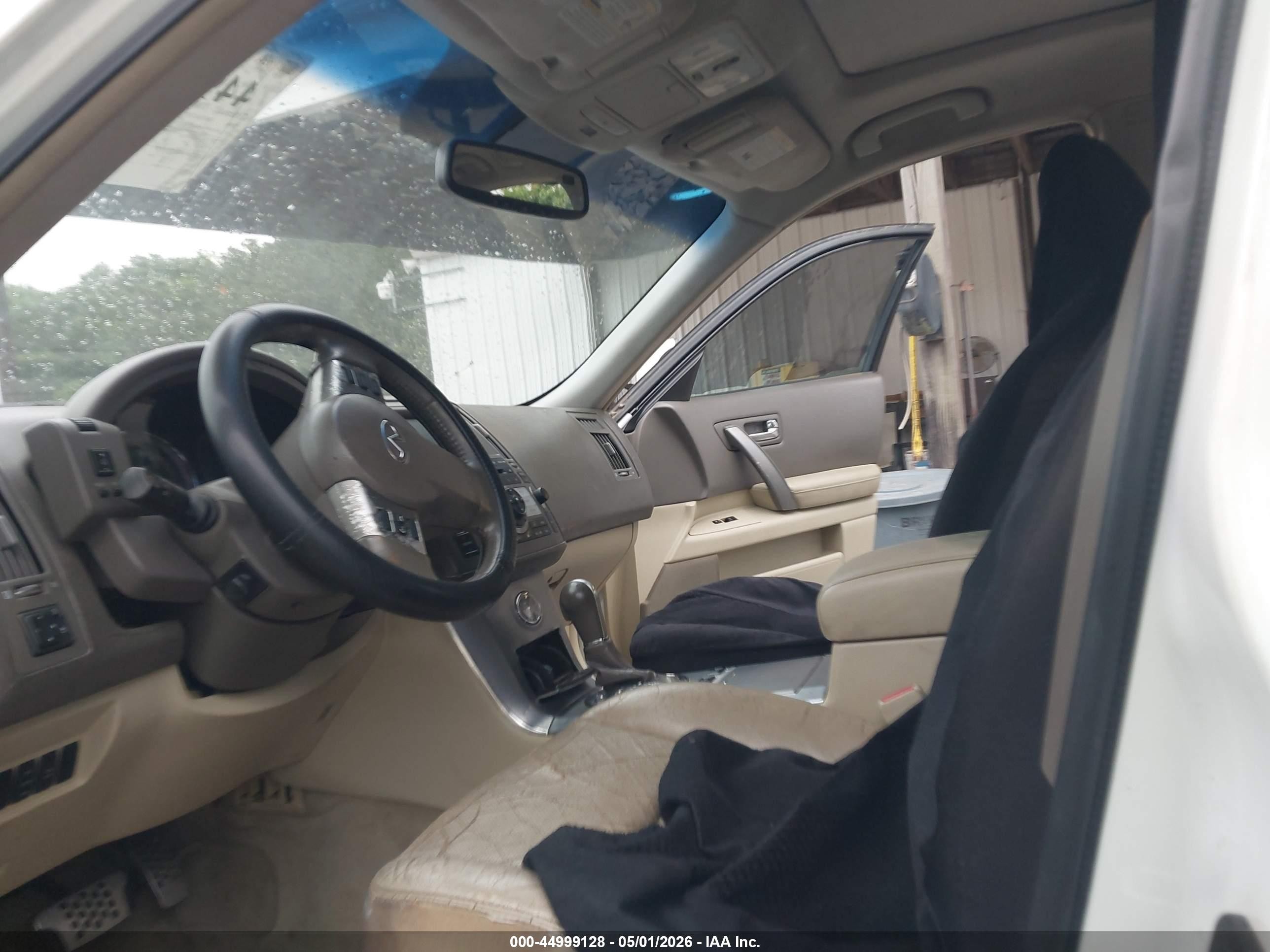 2008 Infiniti Fx35   White vin: JNRAS08U68X103657