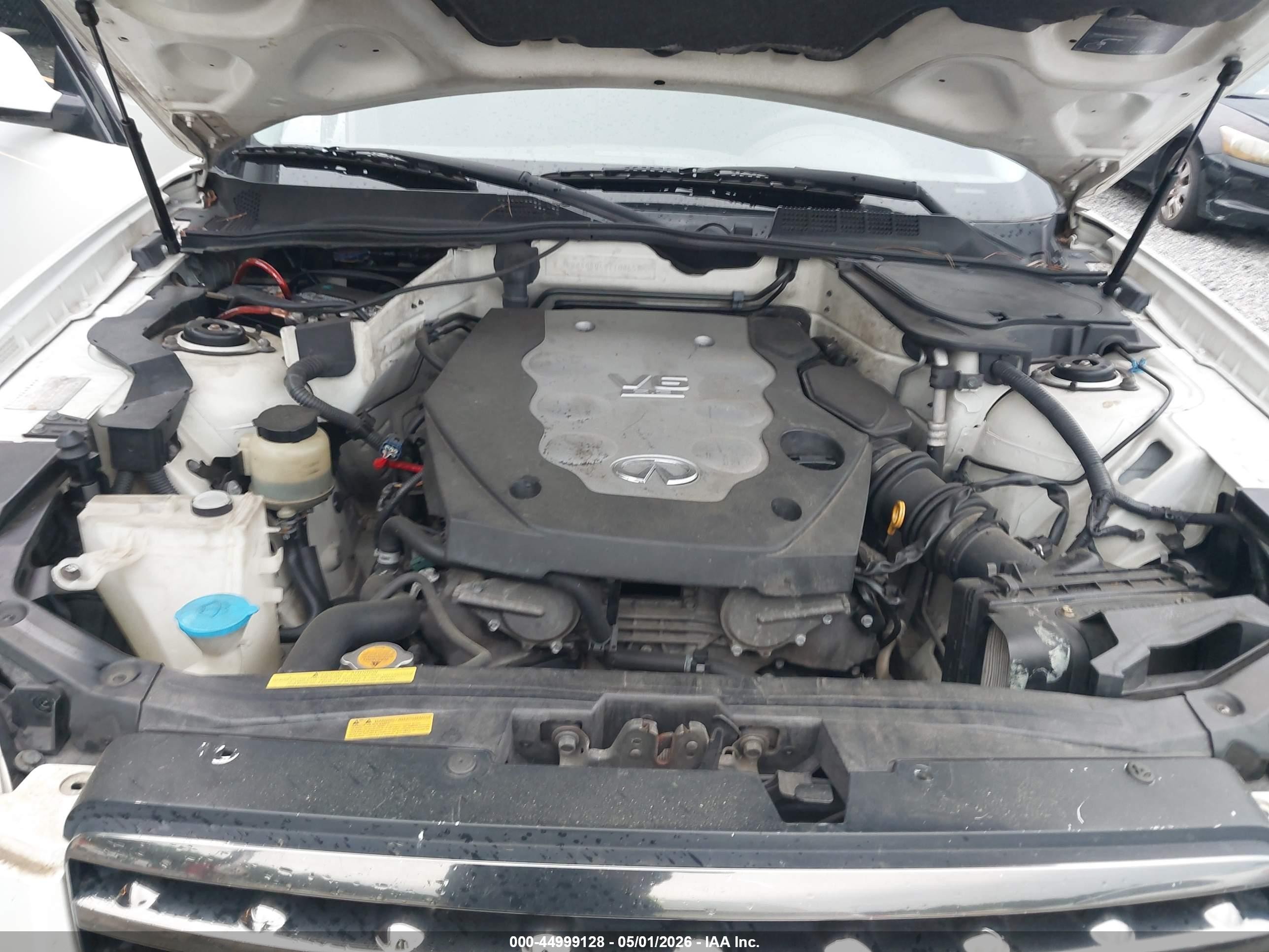2008 Infiniti Fx35   White vin: JNRAS08U68X103657
