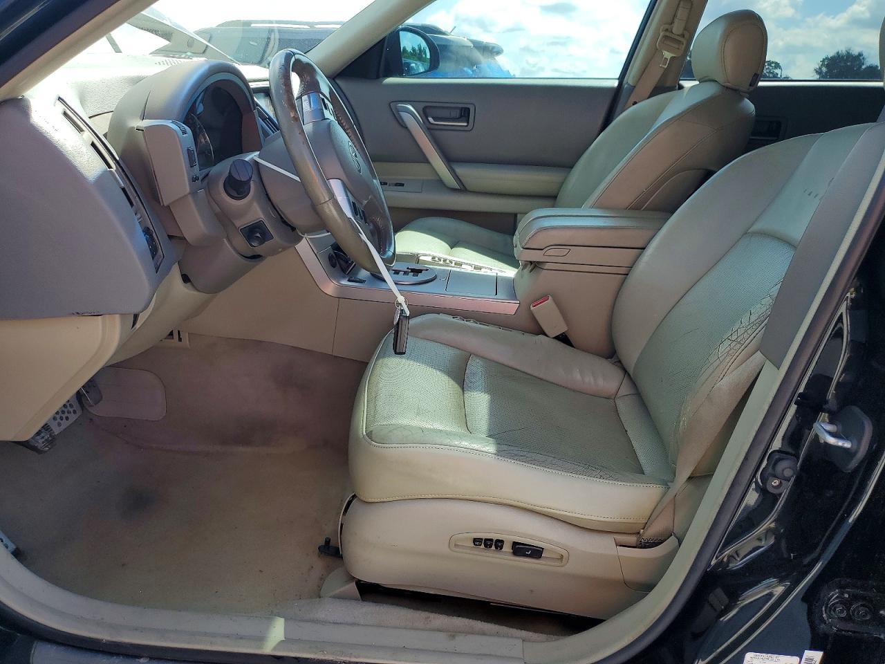 2004 Infiniti Fx35 Black vin: JNRAS08U74X107002