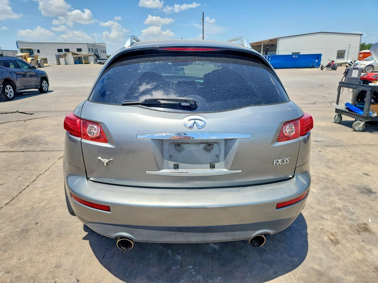 2004 Infiniti Fx35 Base Gray vin: JNRAS08U74X108425