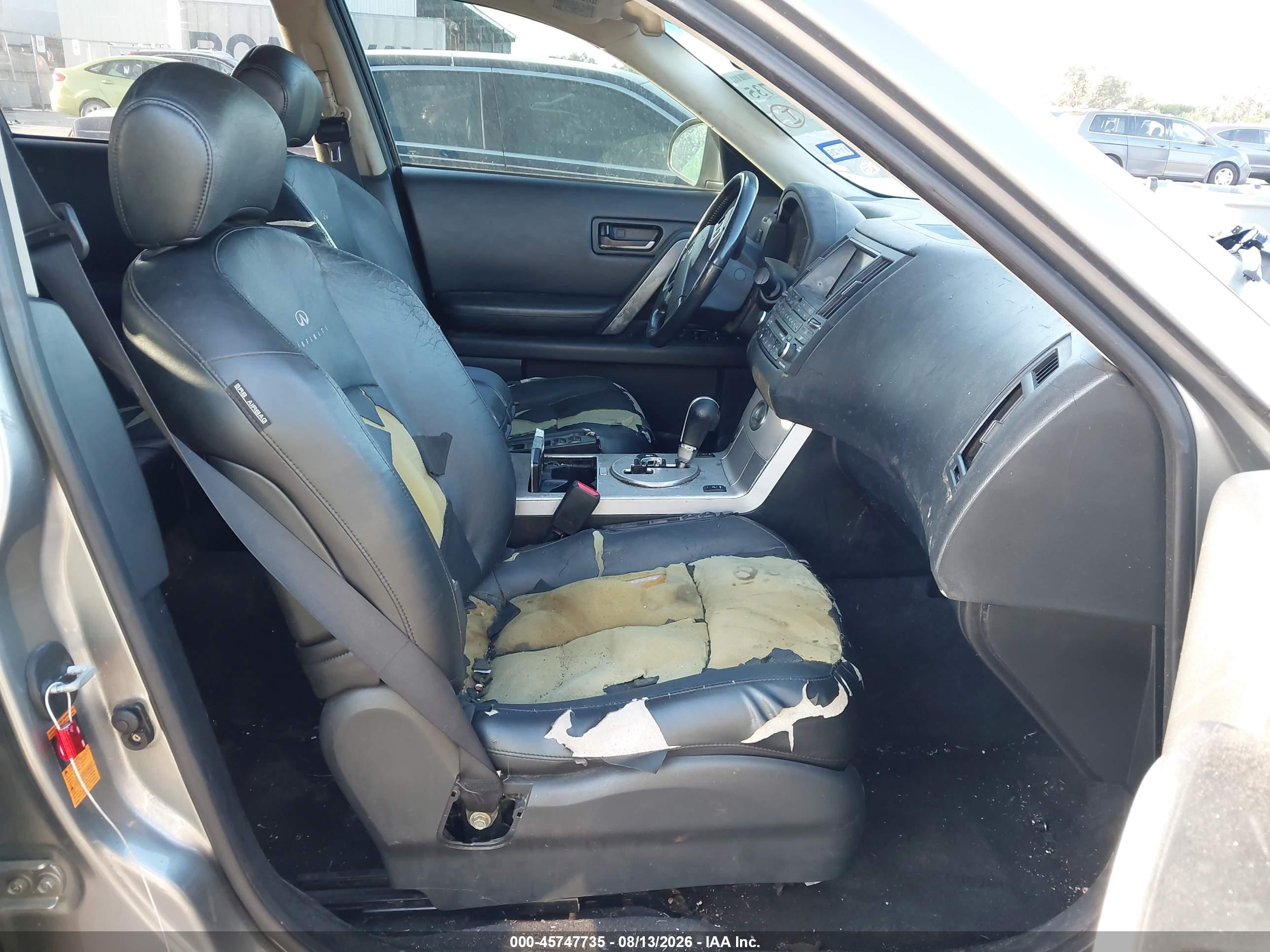 2005 Infiniti Fx35   Silver vin: JNRAS08U75X108135