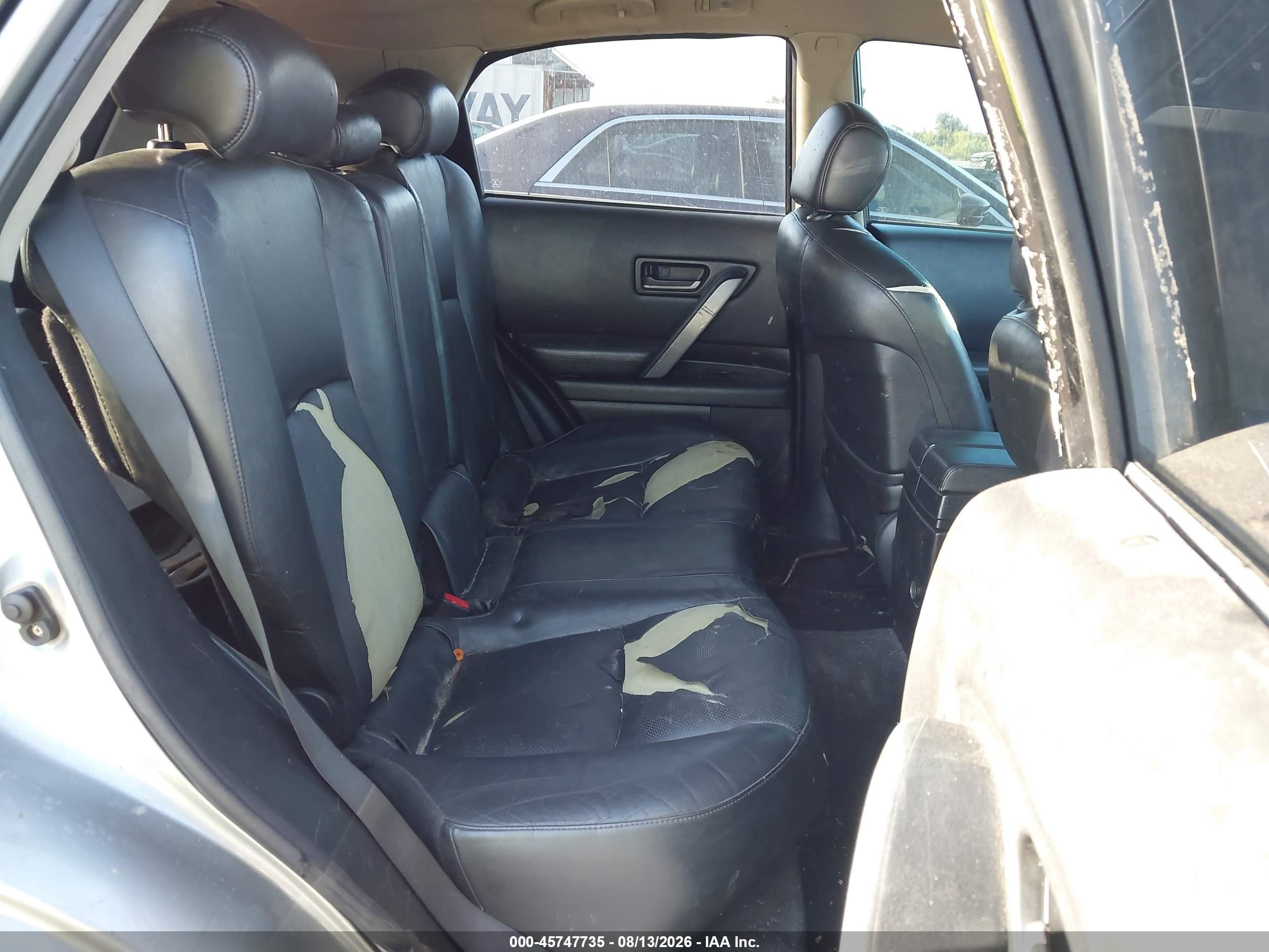 2005 Infiniti Fx35   Silver vin: JNRAS08U75X108135