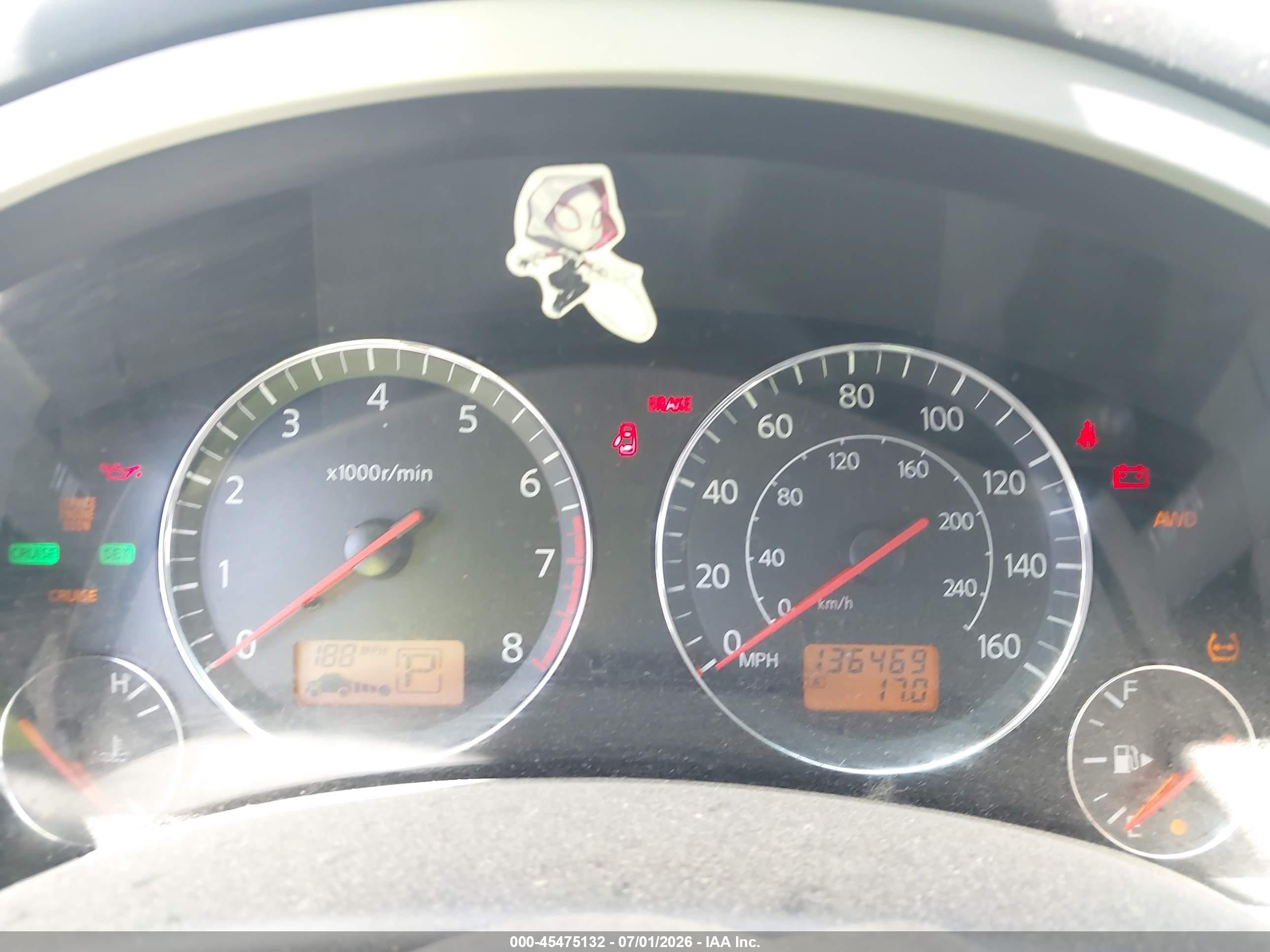 2006 Infiniti Fx35   Gray vin: JNRAS08U76X103616