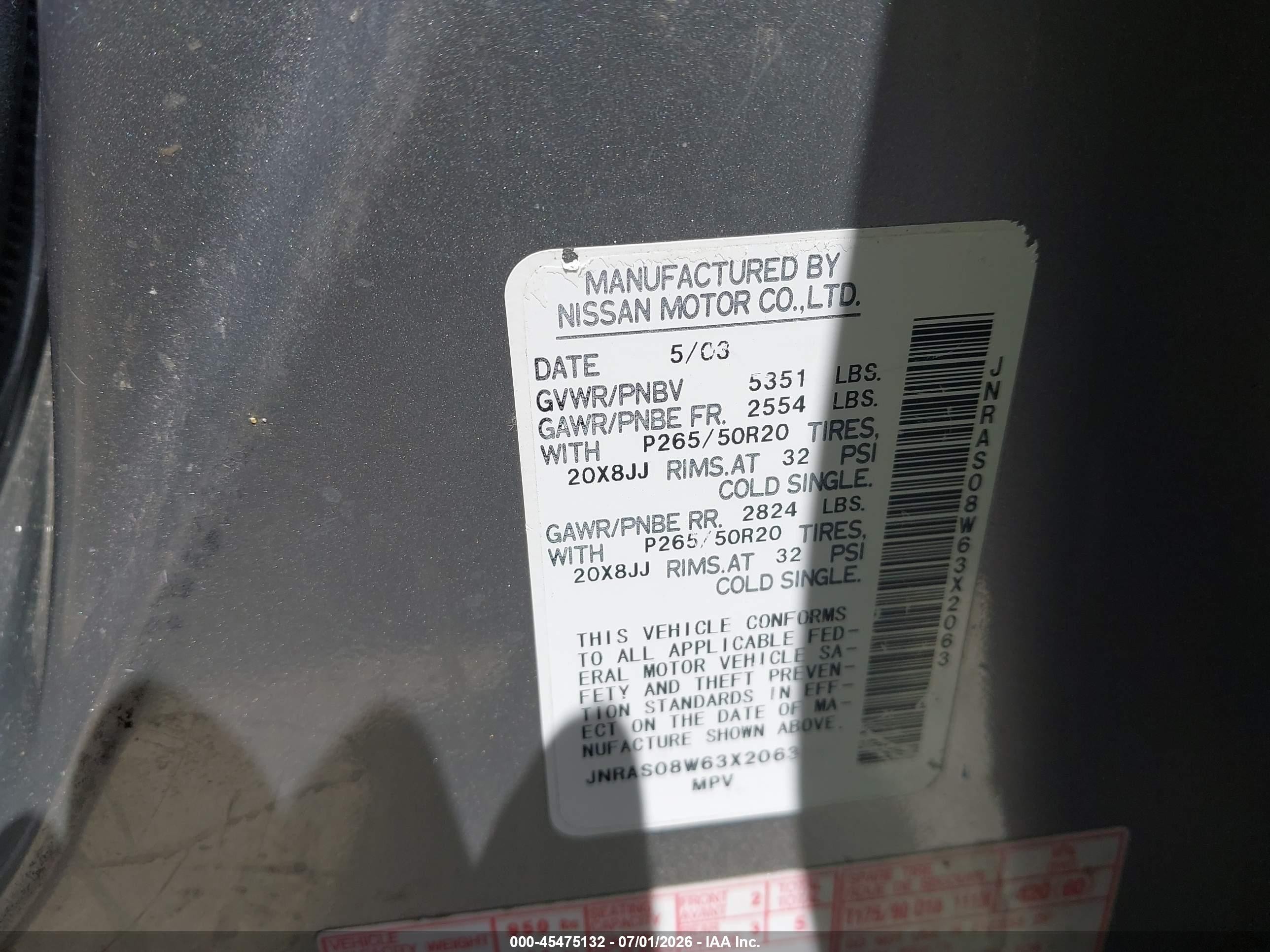 2006 Infiniti Fx35   Gray vin: JNRAS08U76X103616