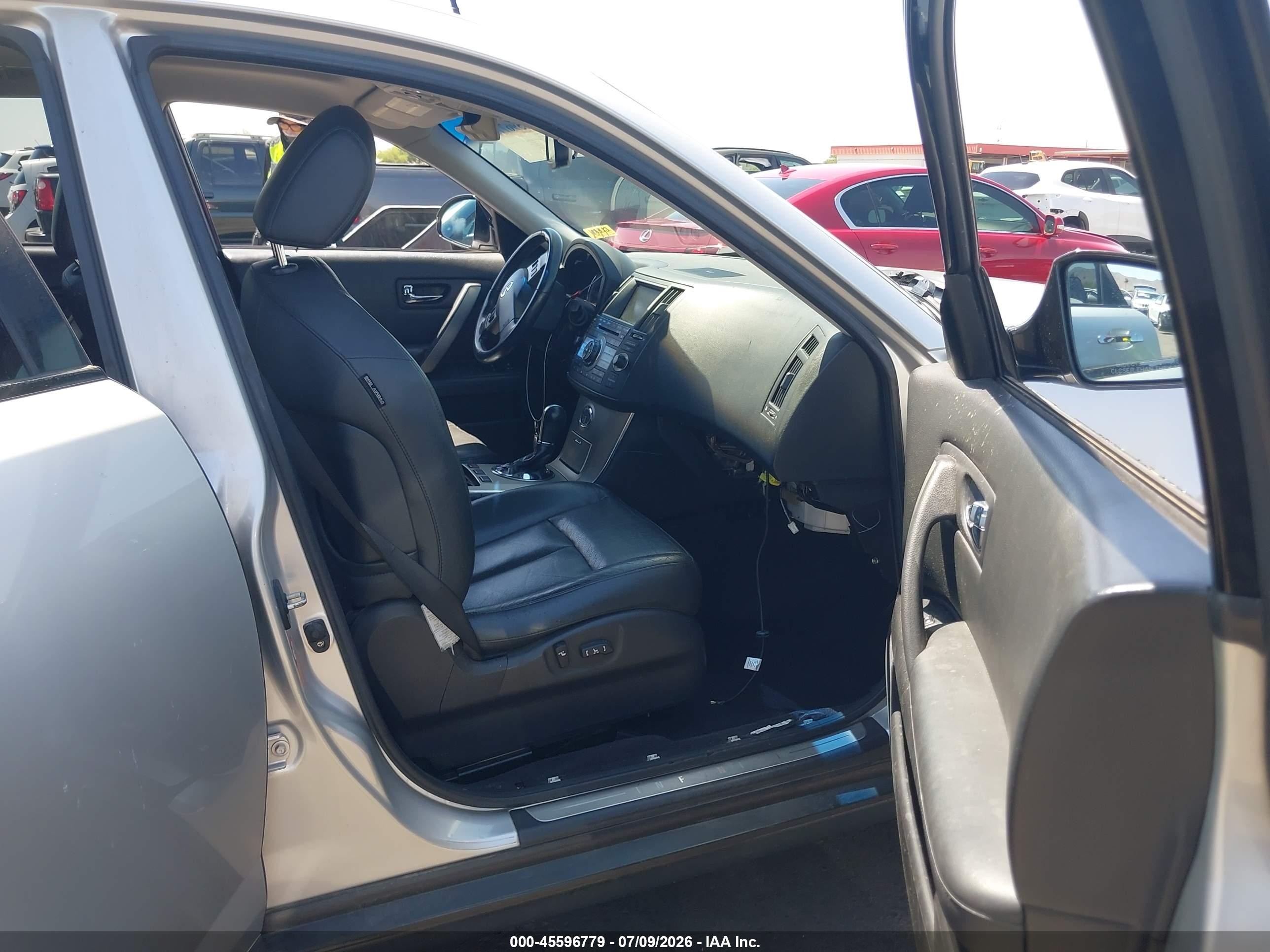 2008 Infiniti Fx35   Silver vin: JNRAS08U78X103506