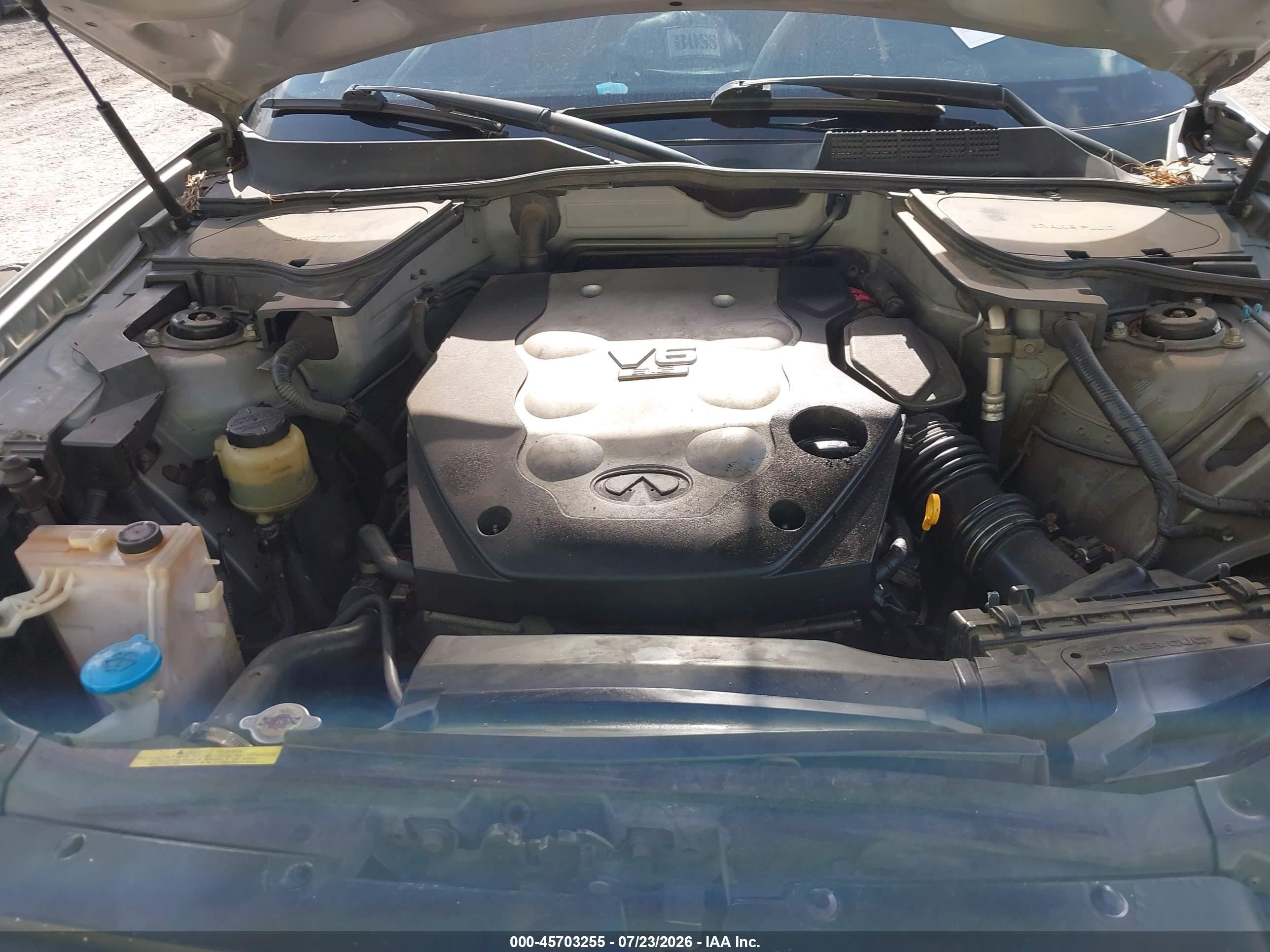2005 Infiniti Fx35   Gray vin: JNRAS08U85X104353