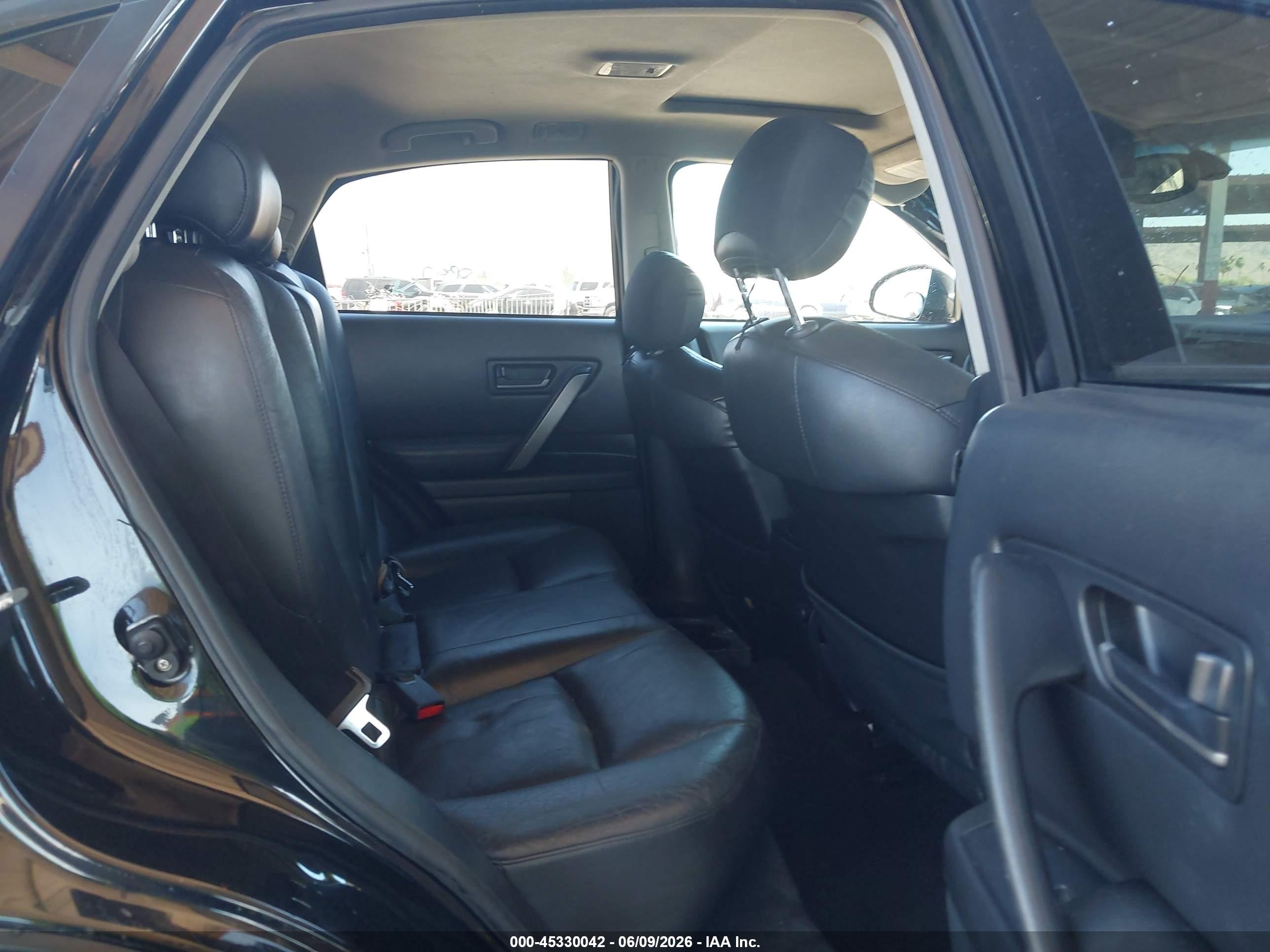 2005 Infiniti Fx35   Черный vin: JNRAS08U85X109200