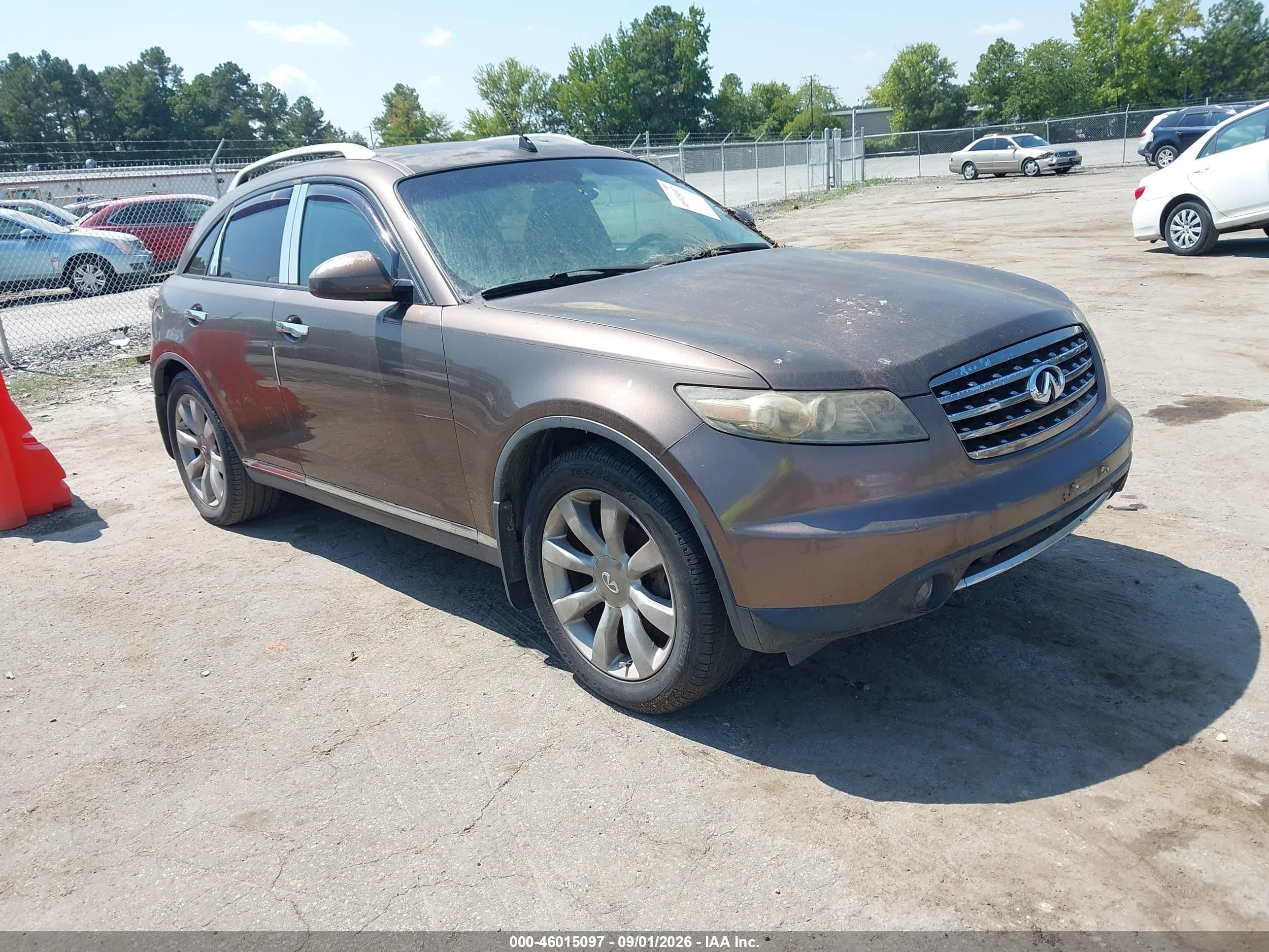 2006 Infiniti Fx35   Brown vin: JNRAS08U86X100725