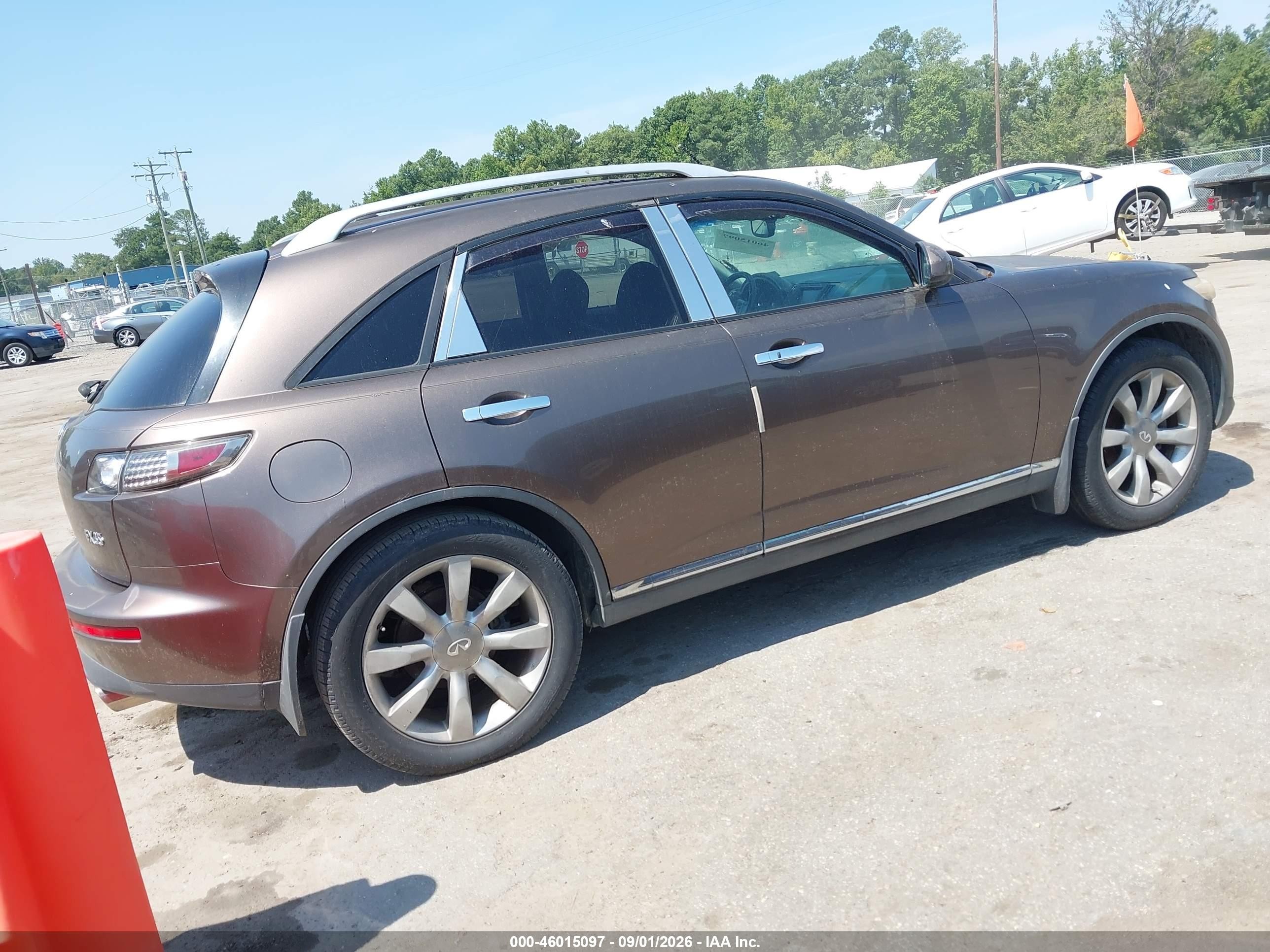2006 Infiniti Fx35   Коричневый vin: JNRAS08U86X100725