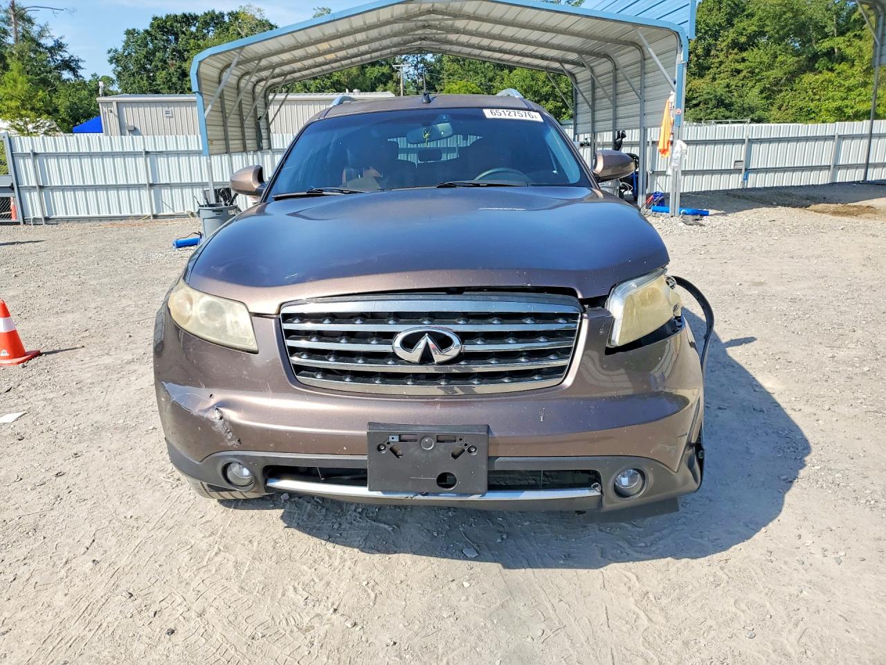 2006 Infiniti Fx35 Base Коричневый vin: JNRAS08U86X104936