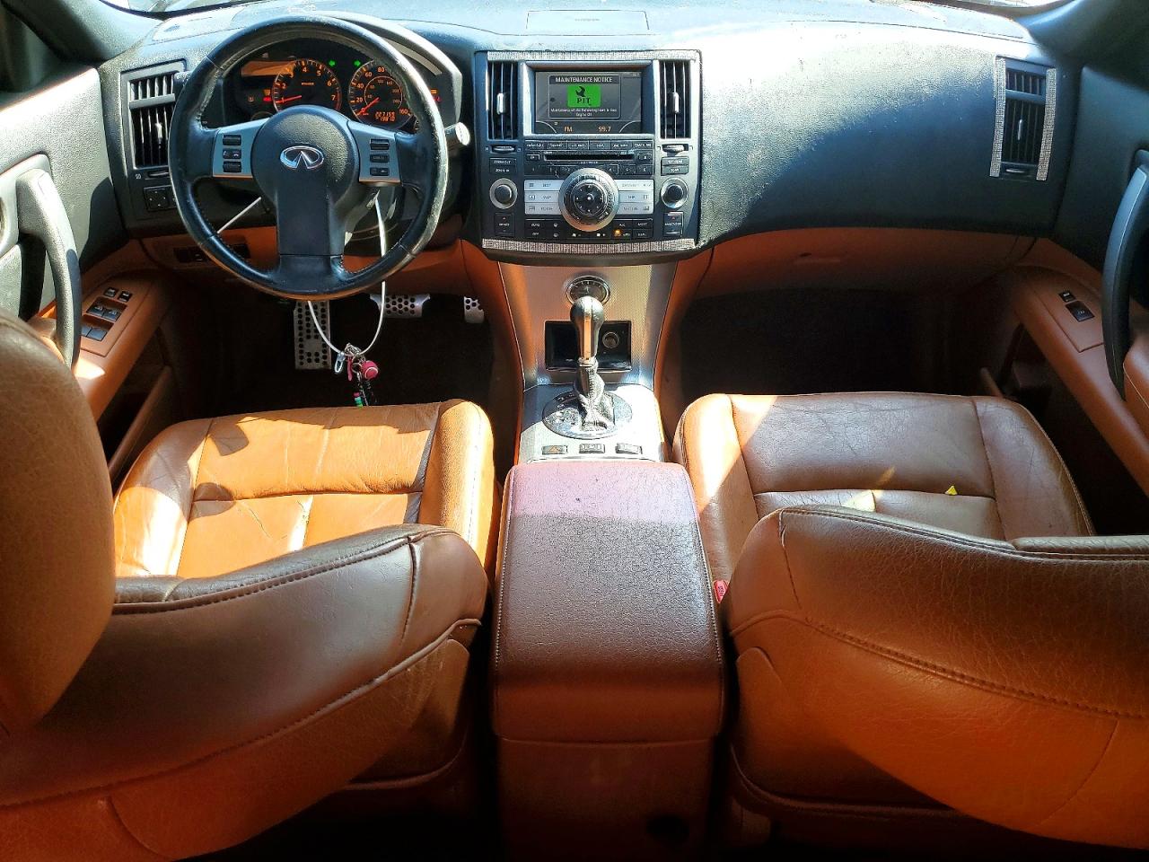 2006 Infiniti Fx35 Base Коричневый vin: JNRAS08U86X104936