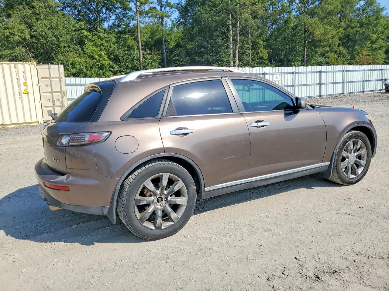 2006 Infiniti Fx35 Base Коричневый vin: JNRAS08U86X104936