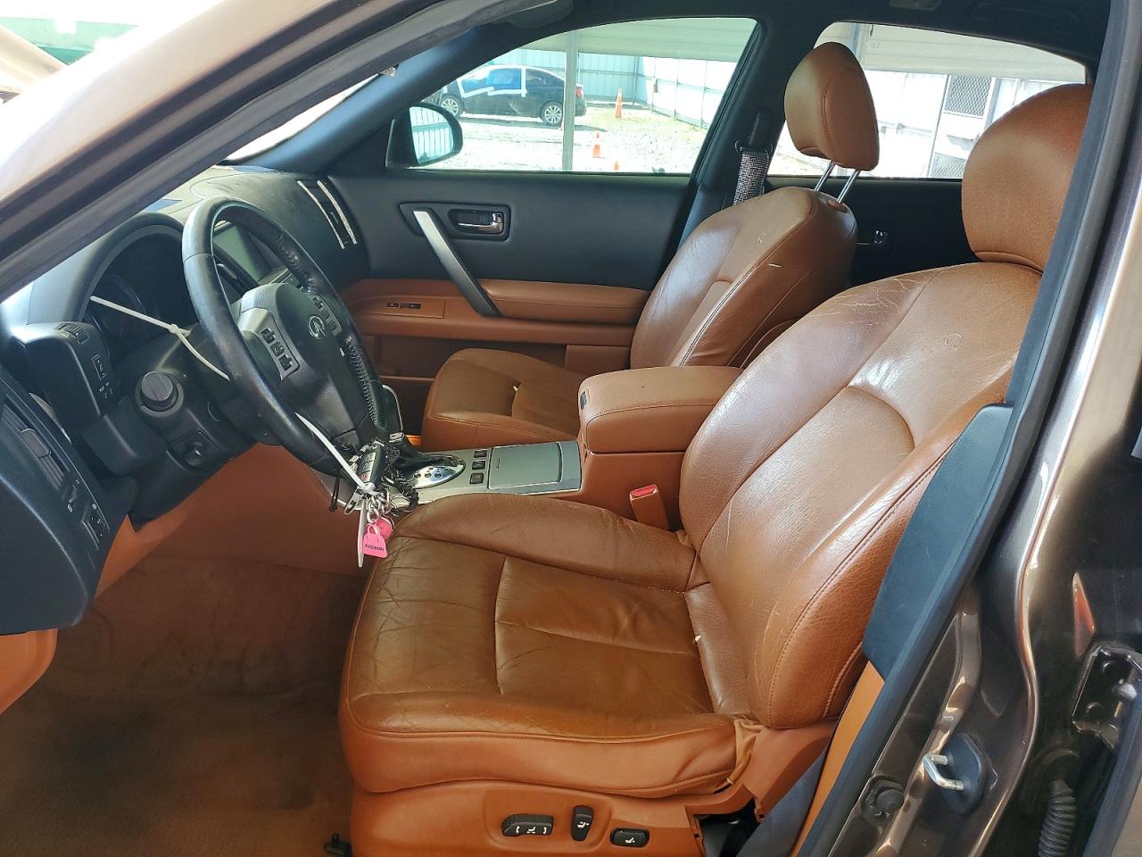 2006 Infiniti Fx35 Base Коричневый vin: JNRAS08U86X104936