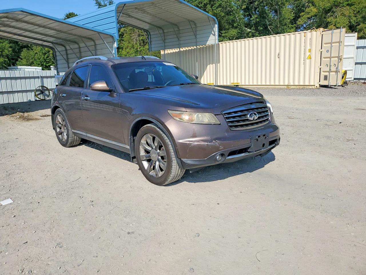 2006 Infiniti Fx35 Base Коричневый vin: JNRAS08U86X104936