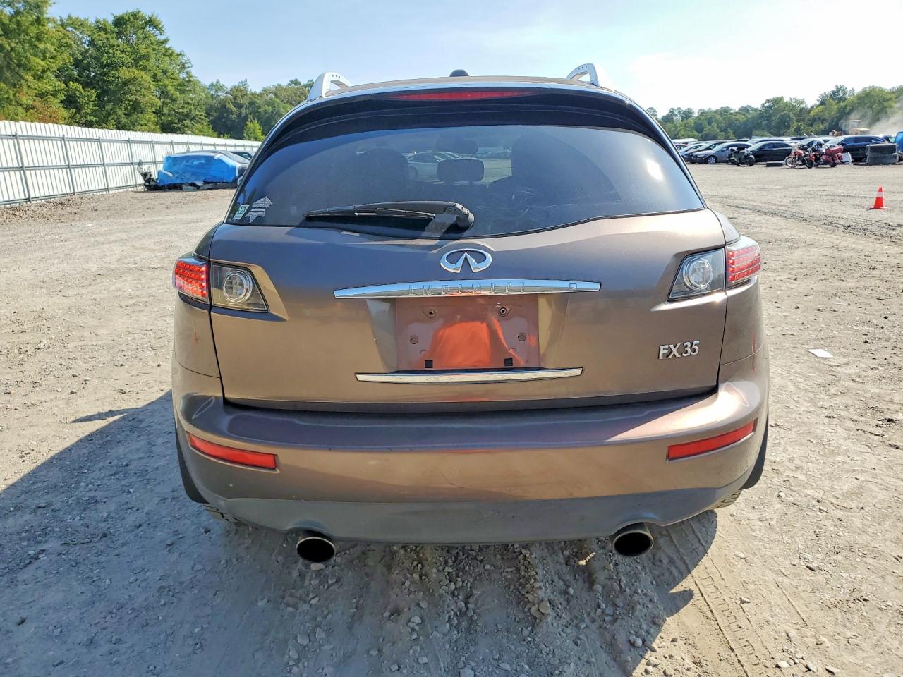 2006 Infiniti Fx35 Base Коричневый vin: JNRAS08U86X104936