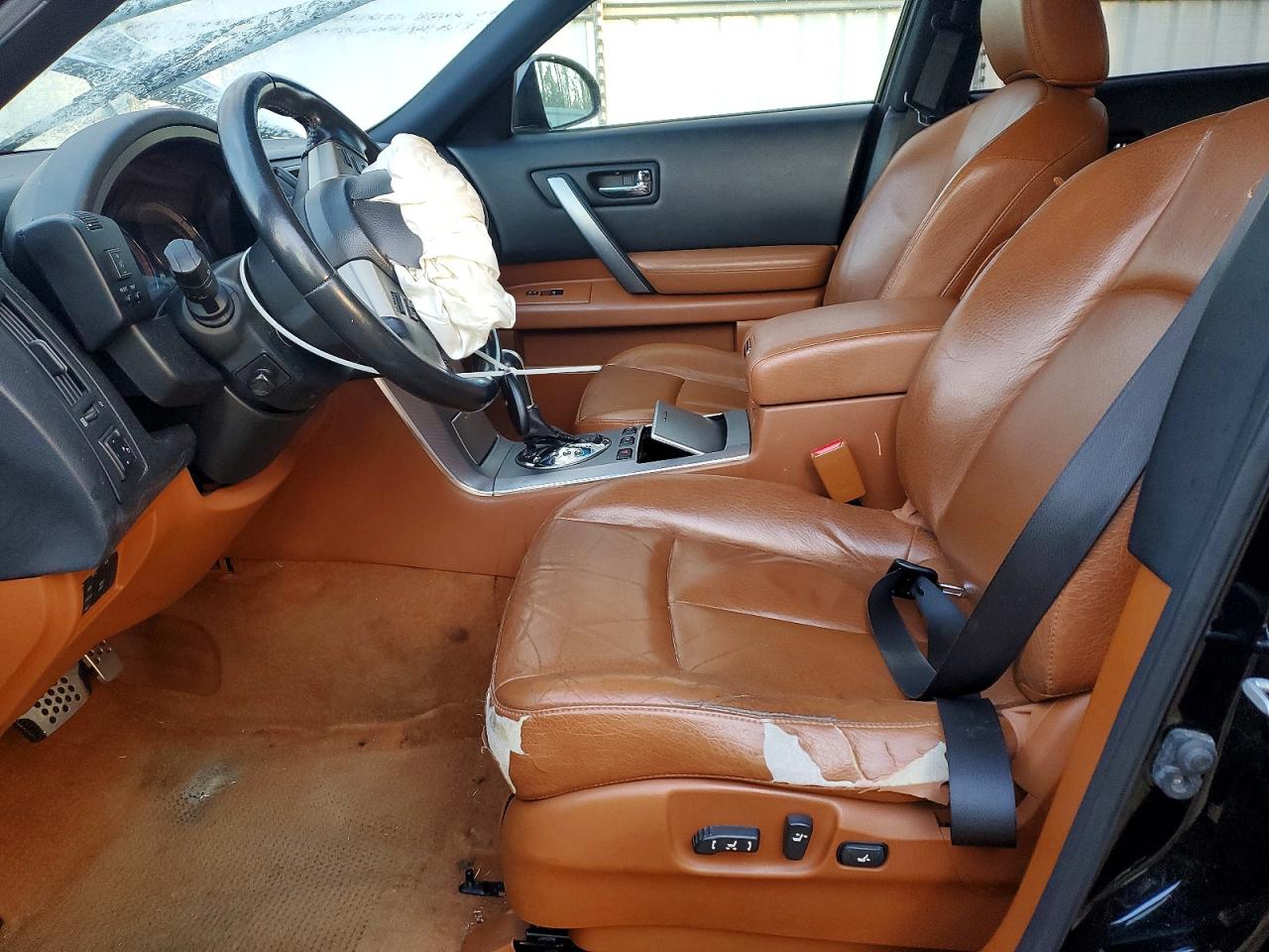 2007 Infiniti Fx35 Black vin: JNRAS08U87X101990