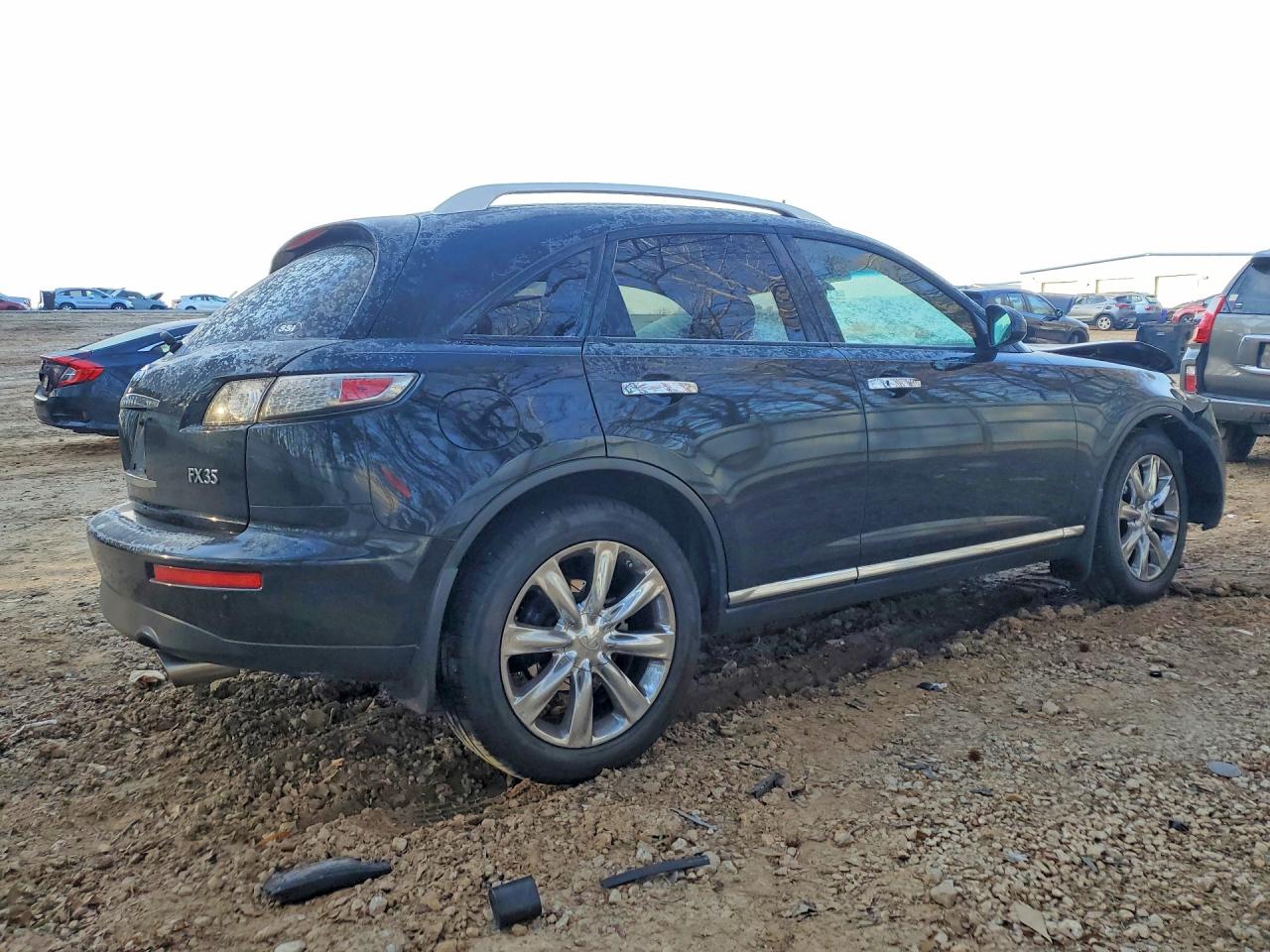 2007 Infiniti Fx35 Black vin: JNRAS08U87X101990