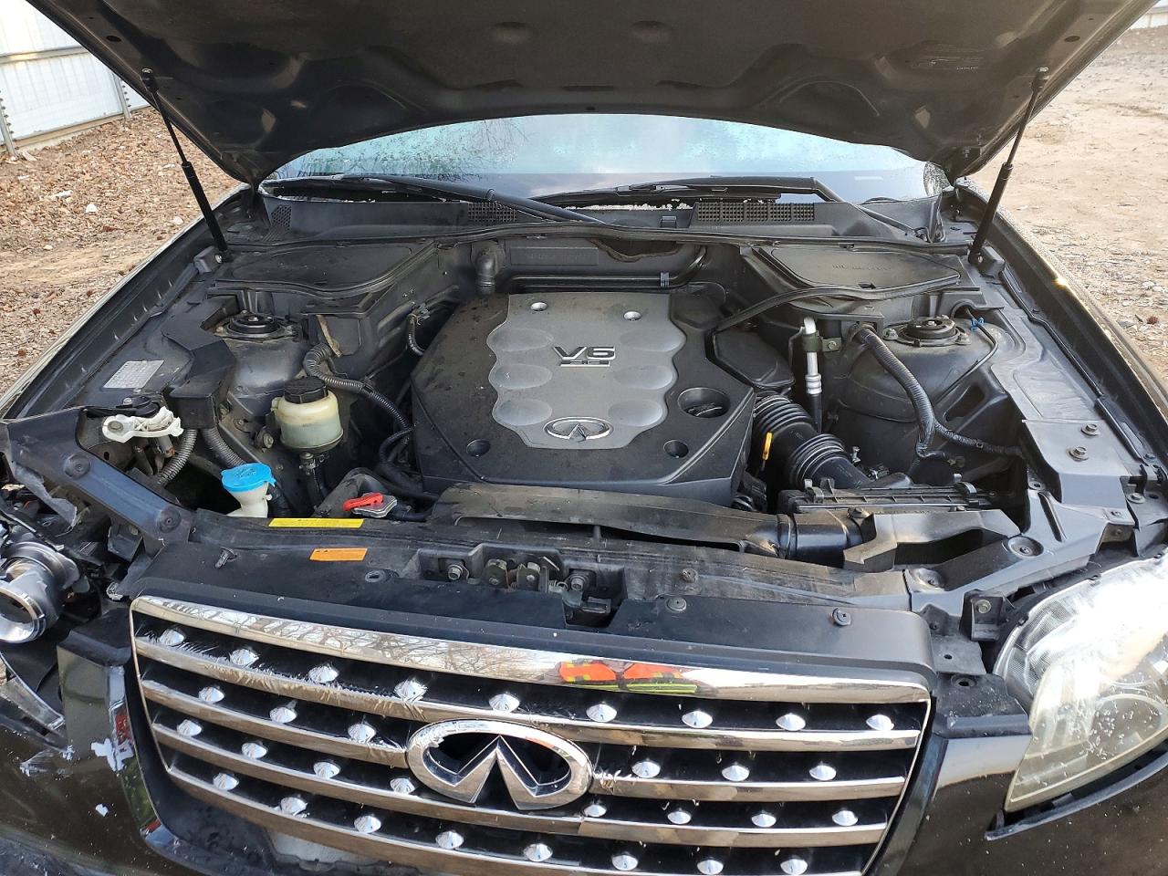 2007 Infiniti Fx35 Black vin: JNRAS08U87X101990