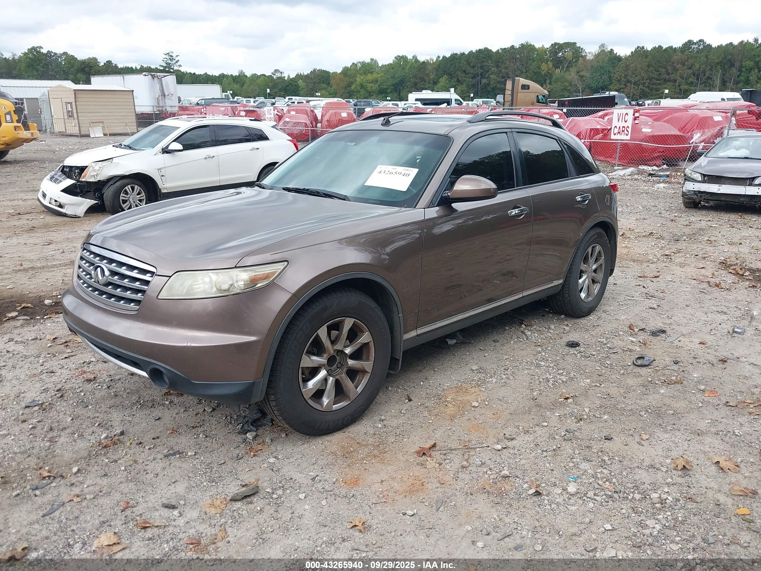 2007 Infiniti Fx35   Pewter vin: JNRAS08U87X102976