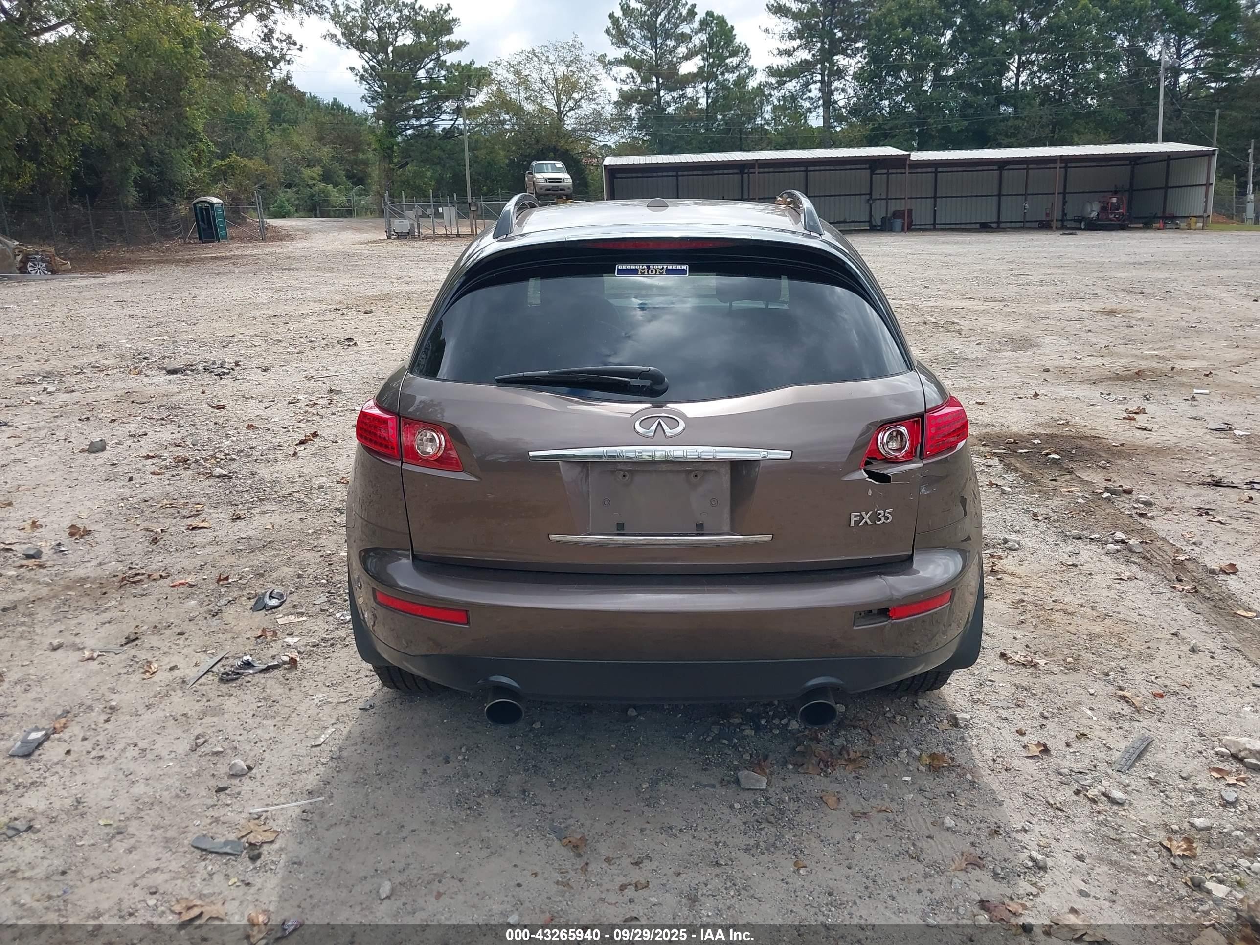 2007 Infiniti Fx35   Pewter vin: JNRAS08U87X102976