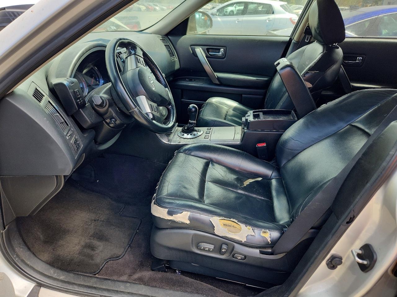 2008 Infiniti Fx35 Base Silver vin: JNRAS08U88X105202