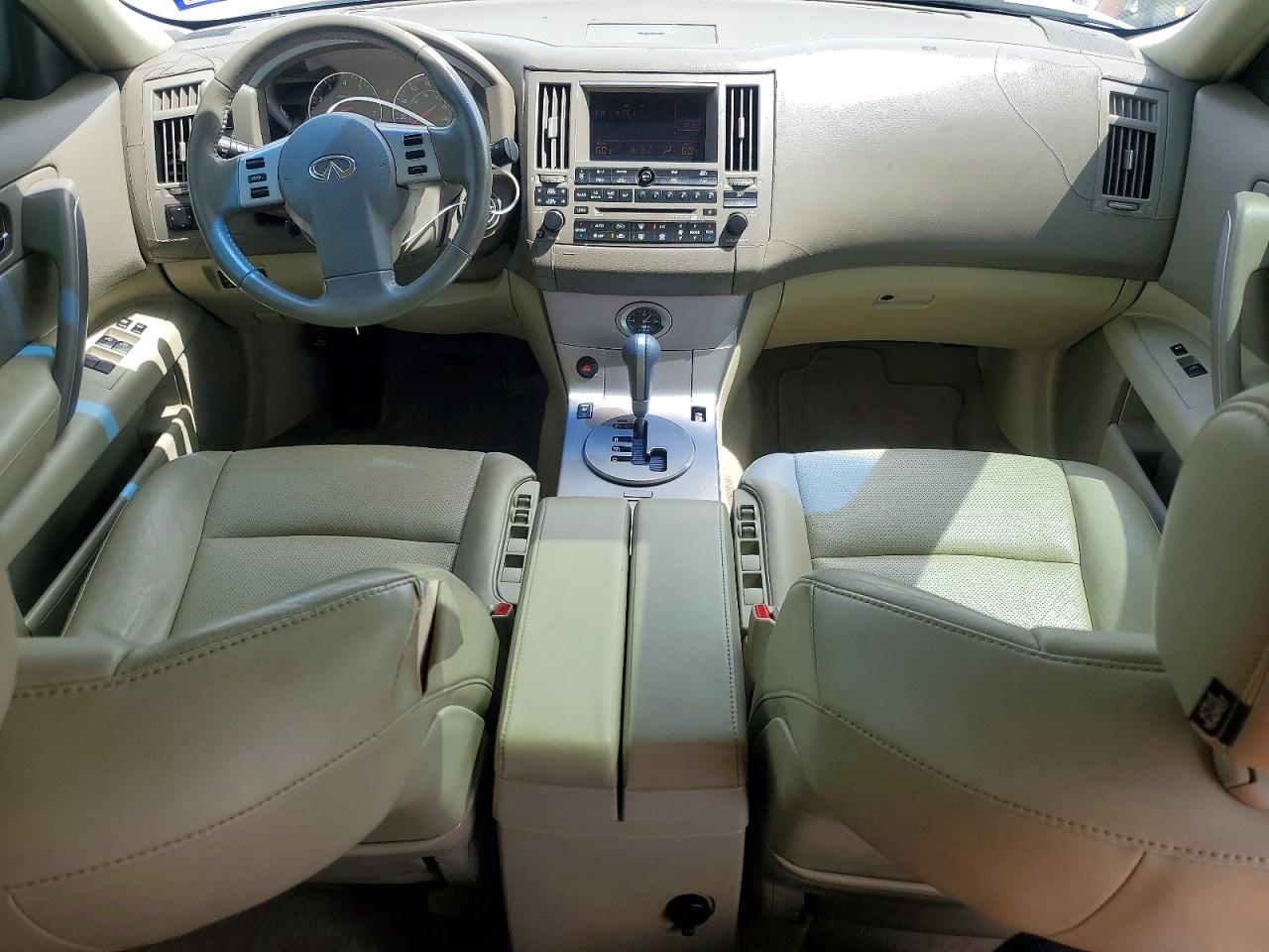 2004 Infiniti Fx35 Base White vin: JNRAS08U94X110841