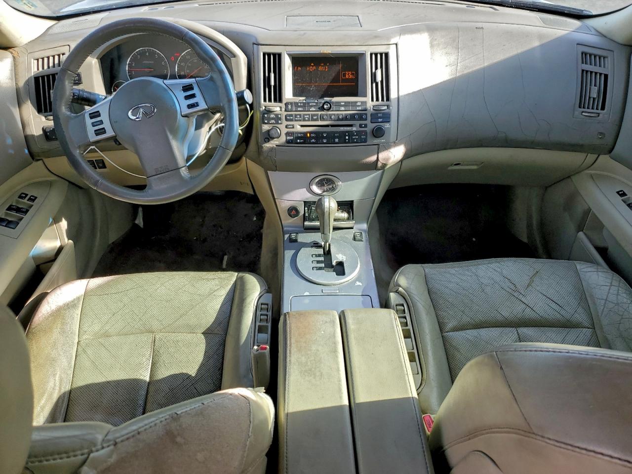 2005 Infiniti Fx35 Черный vin: JNRAS08U95X105818