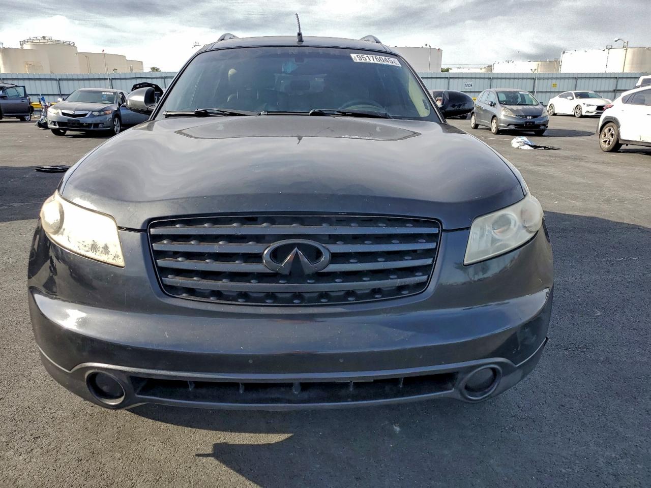 2005 Infiniti Fx35 Черный vin: JNRAS08U95X105818