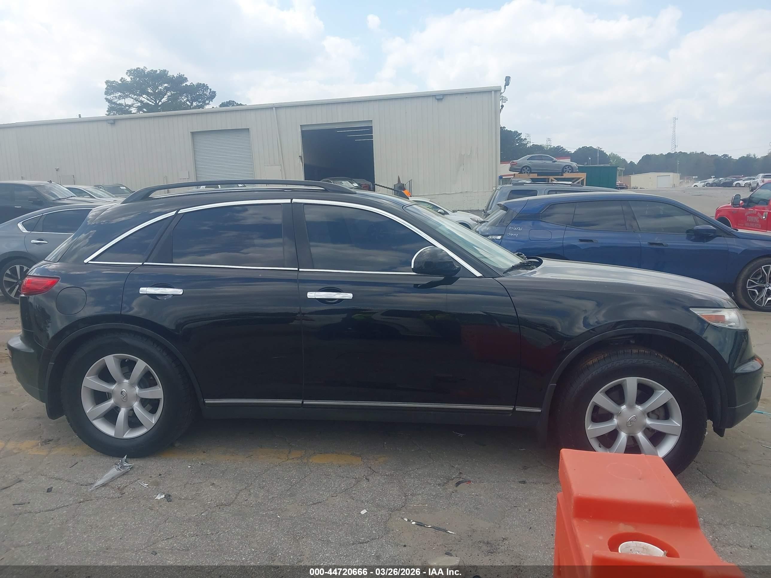 2005 Infiniti Fx35   Black vin: JNRAS08U95X106077